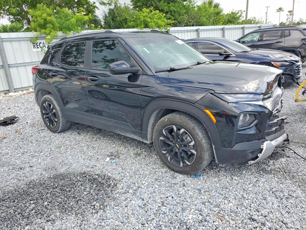 2021 Chevrolet Trailblazer Lt Black vin: KL79MPS24MB155743