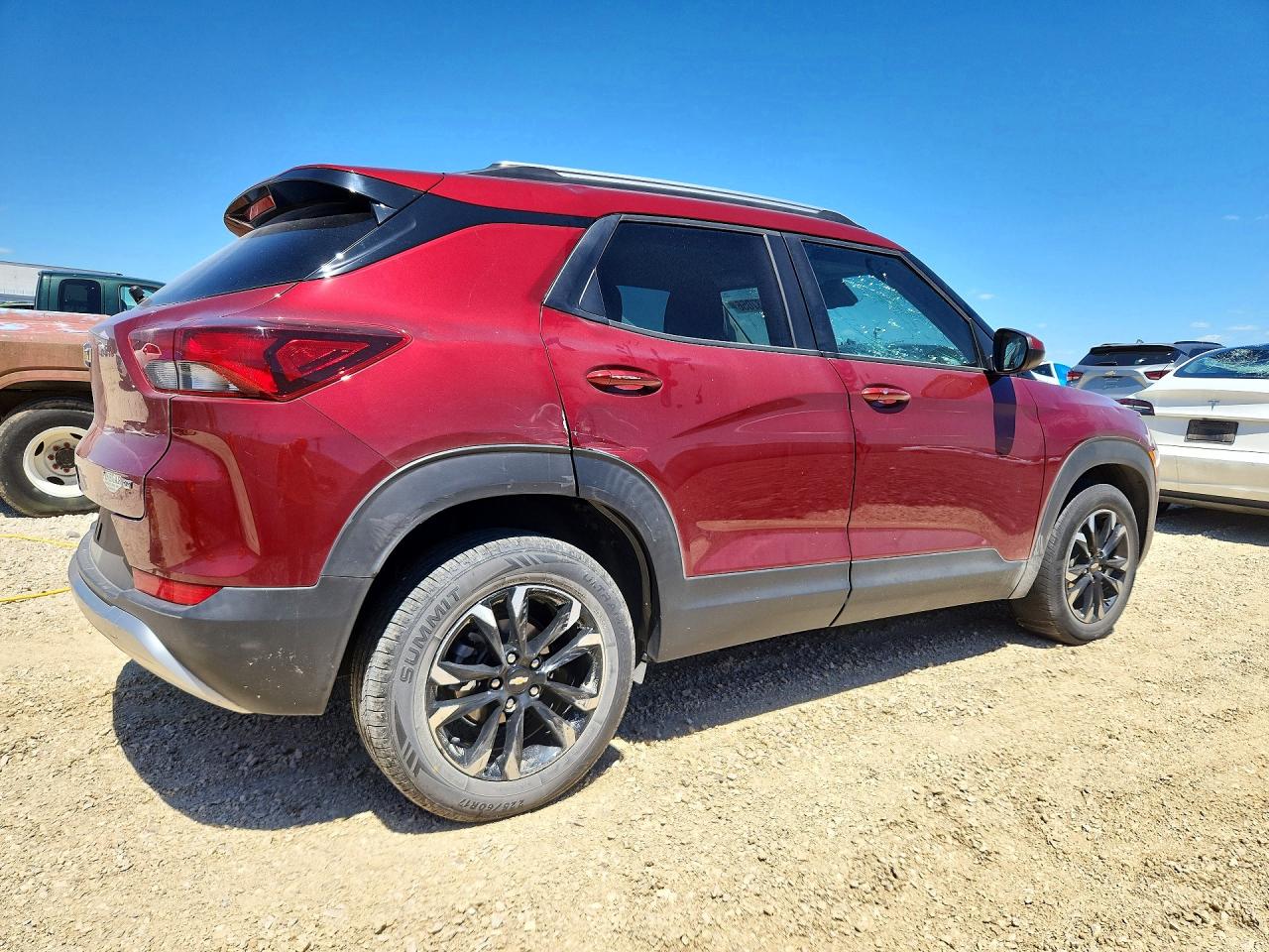 2023 Chevrolet Trailblazer Lt Red vin: KL79MPS26PB048536