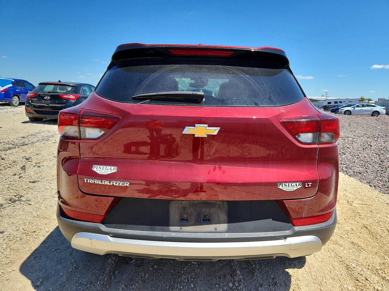 2023 Chevrolet Trailblazer Lt Red vin: KL79MPS26PB048536