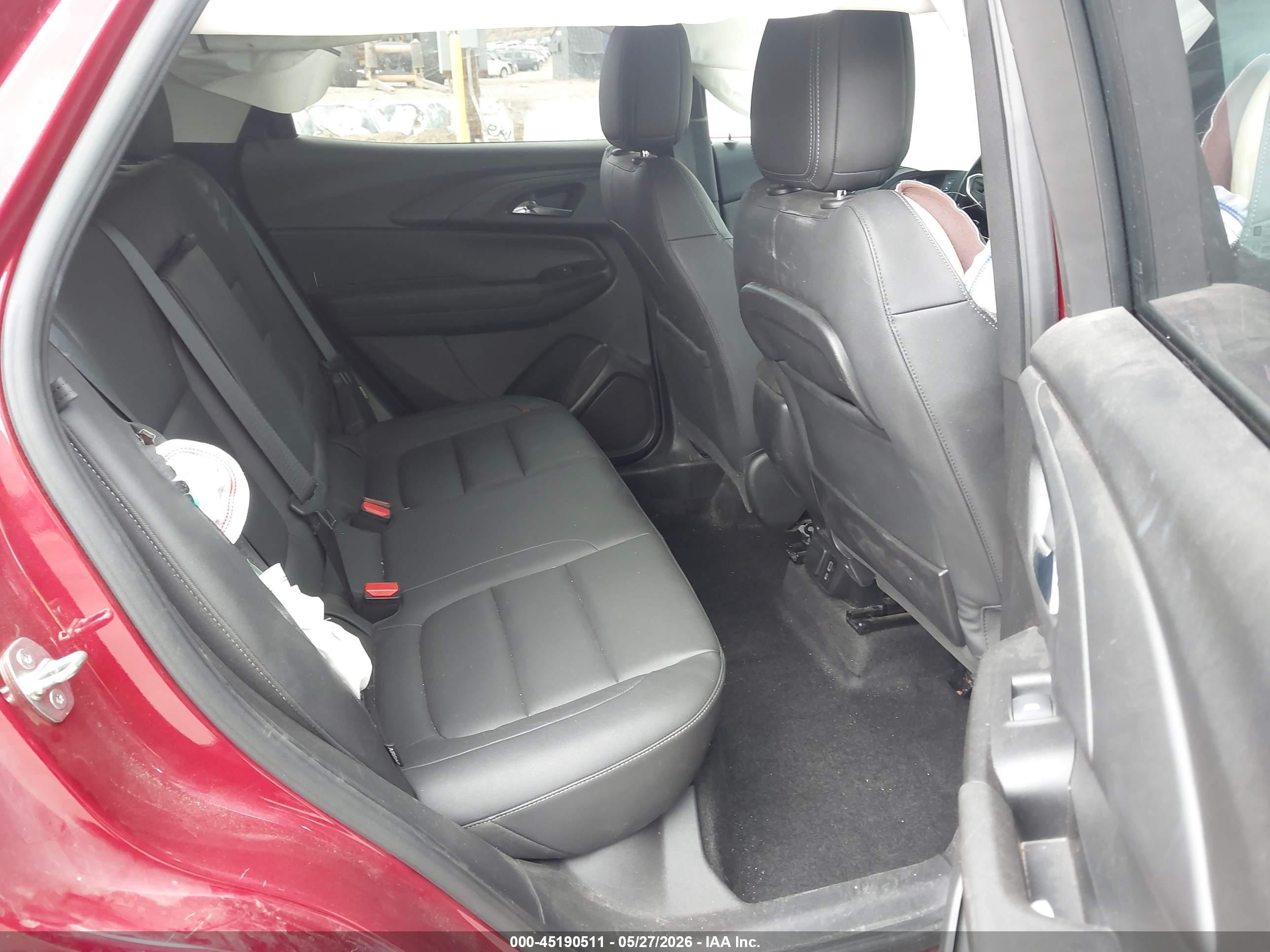 2021 Chevrolet Trailblazer Fwd Lt Red vin: KL79MPS27MB054406