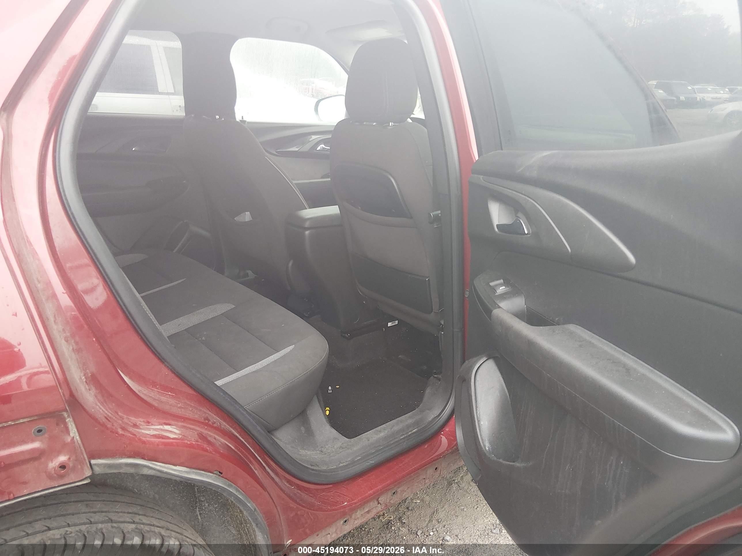 2023 Chevrolet Trailblazer Fwd Lt Red vin: KL79MPS27PB057892