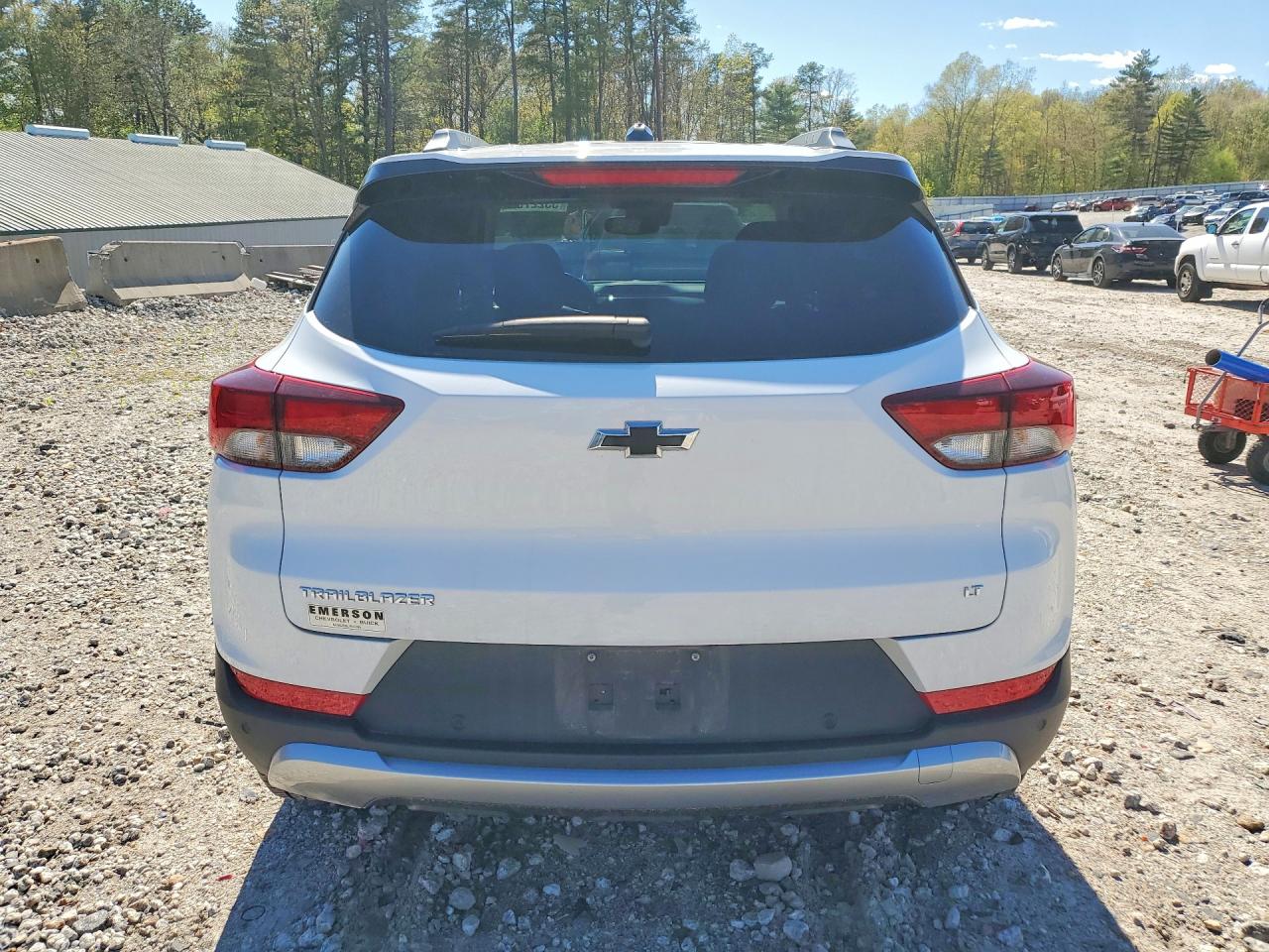 2022 Chevrolet Trailblazer Lt White vin: KL79MPS28NB123623