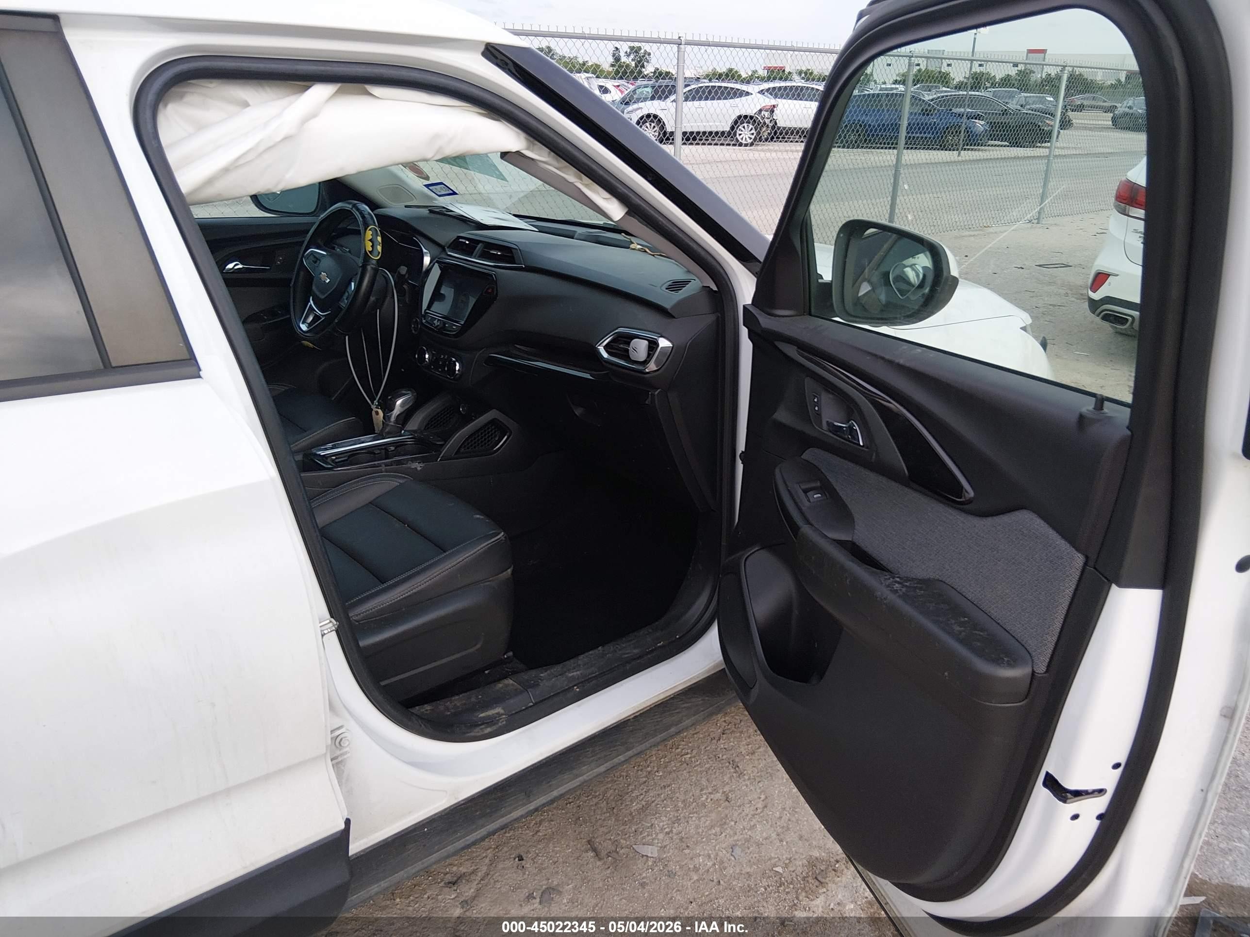 2021 Chevrolet Trailblazer Fwd Lt White vin: KL79MPS29MB172988
