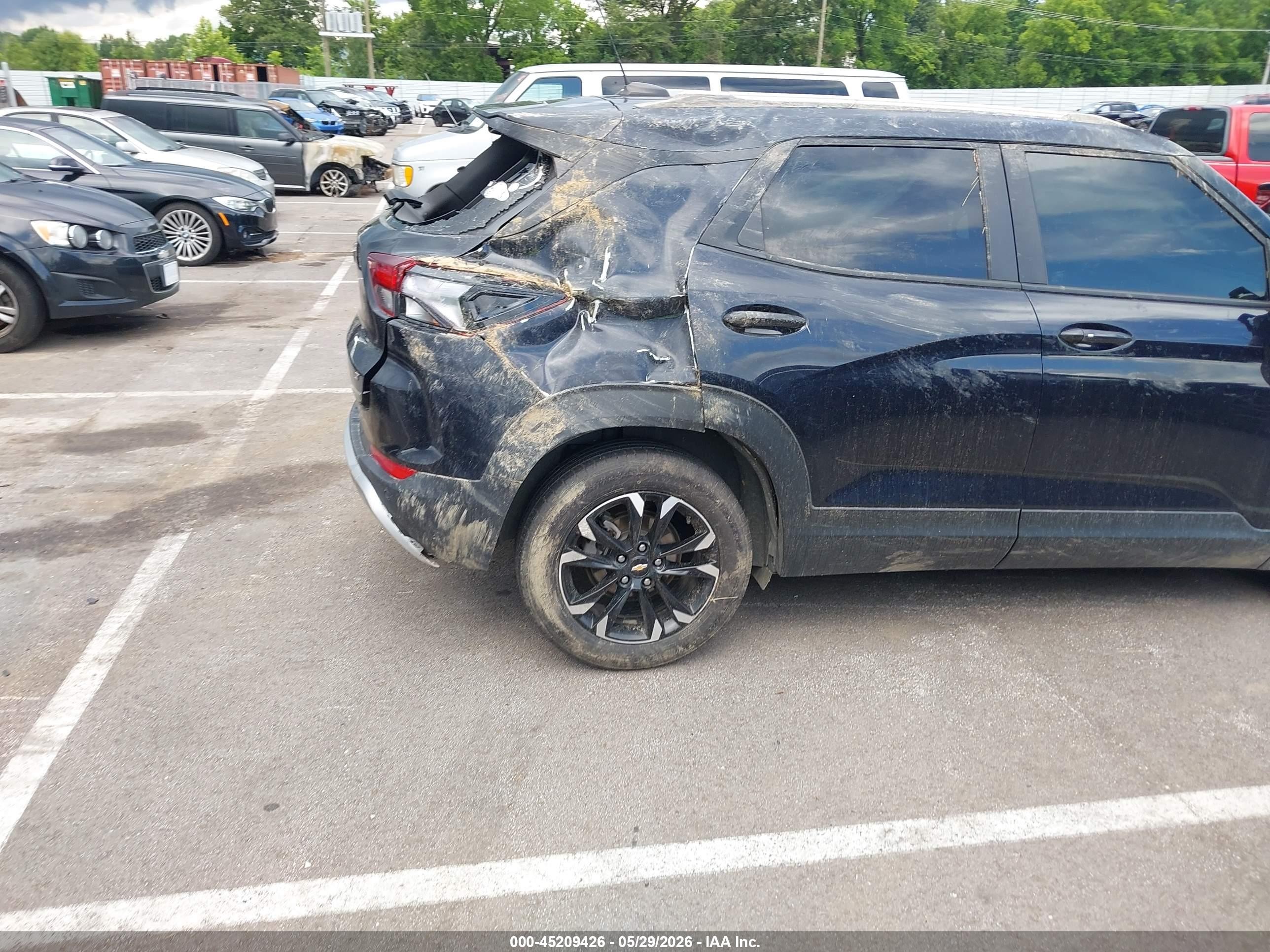 2021 Chevrolet Trailblazer Fwd Lt Black vin: KL79MPS2XMB129843