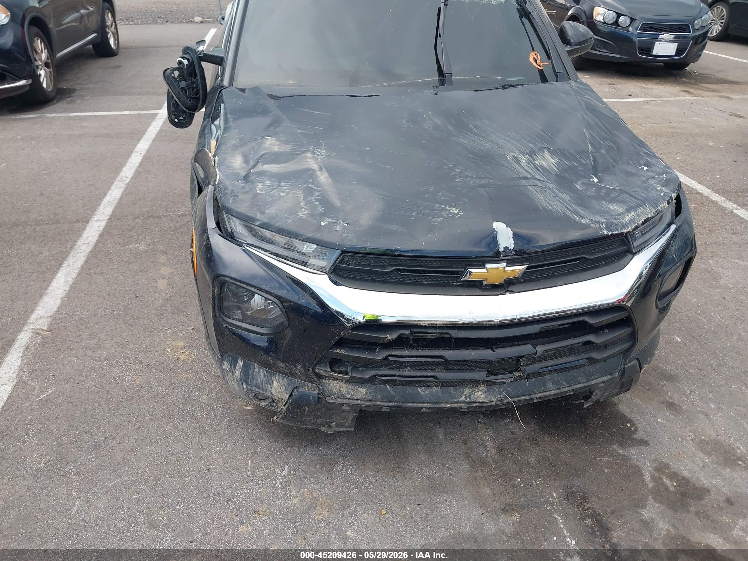 2021 Chevrolet Trailblazer Fwd Lt Black vin: KL79MPS2XMB129843