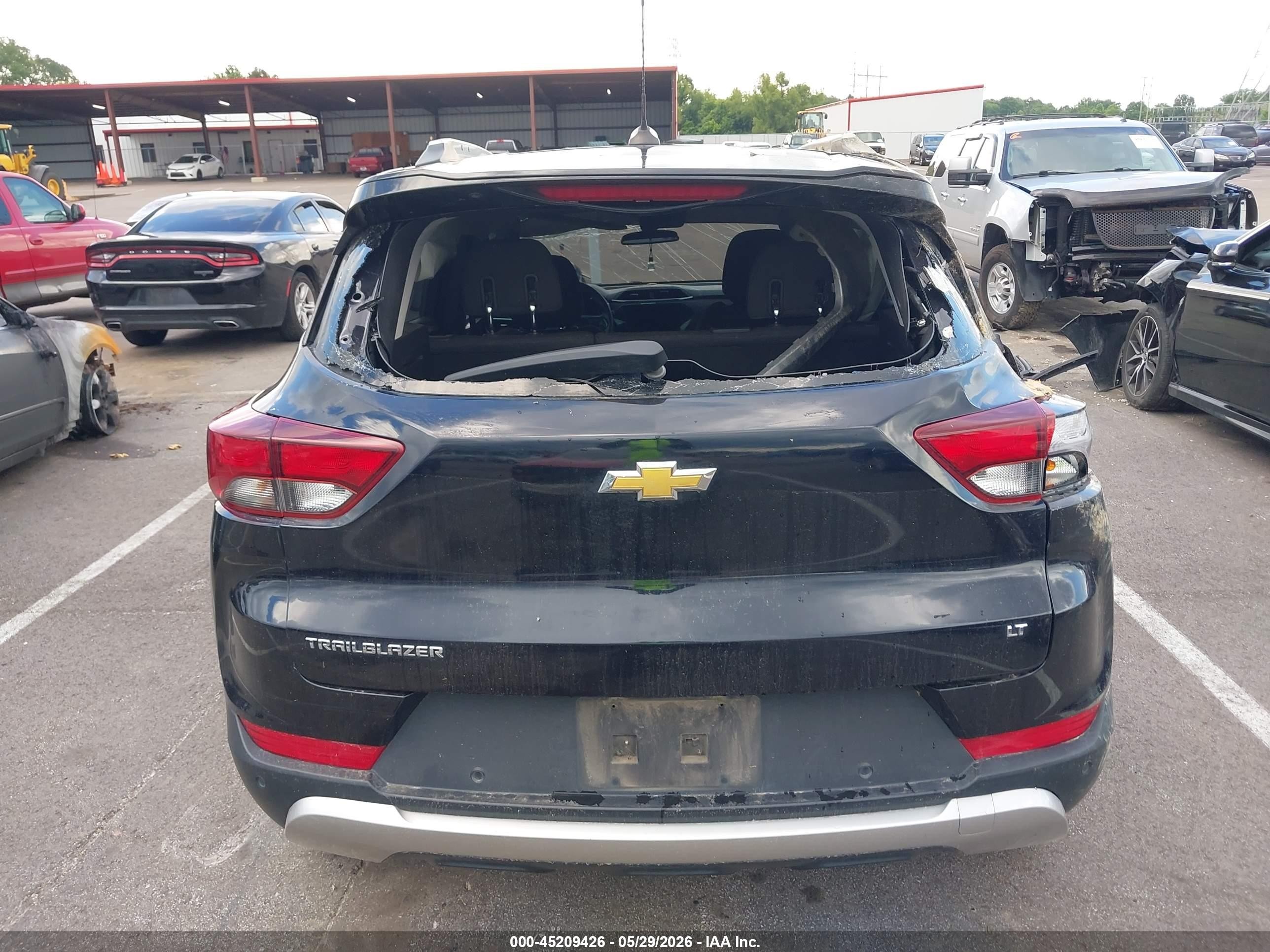 2021 Chevrolet Trailblazer Fwd Lt Black vin: KL79MPS2XMB129843