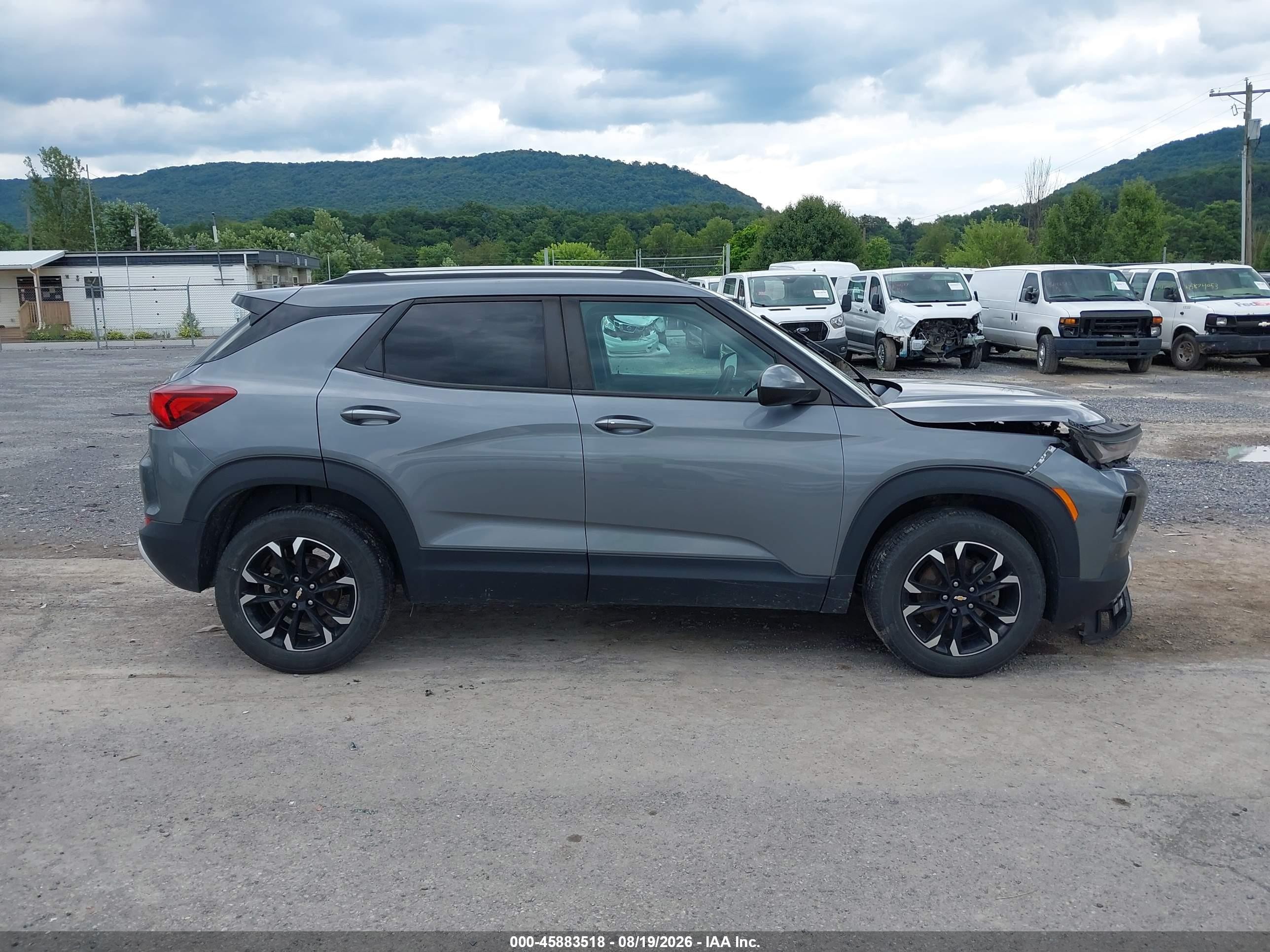 2021 Chevrolet Trailblazer Fwd Lt Gray vin: KL79MPS2XMB130538