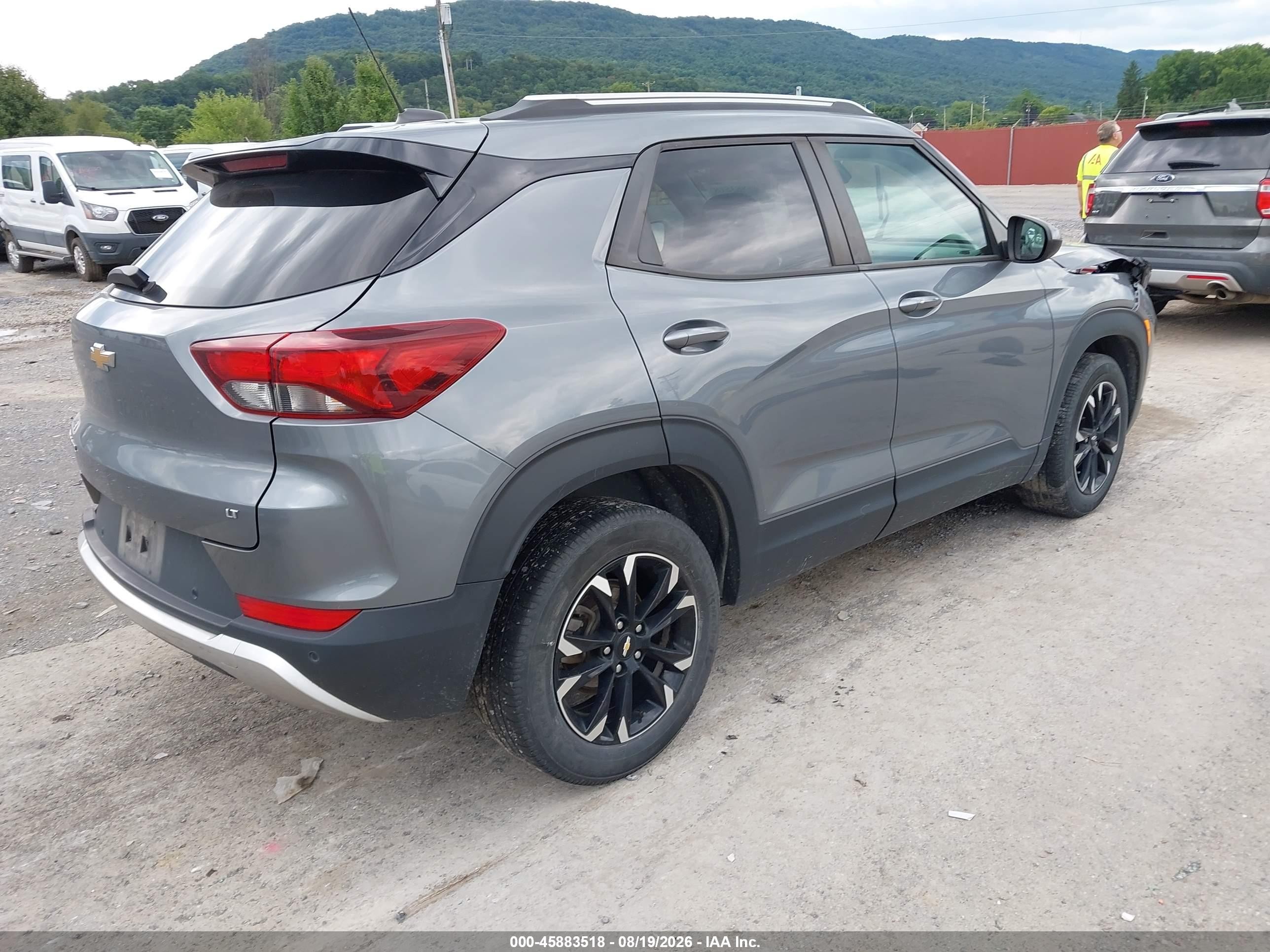 2021 Chevrolet Trailblazer Fwd Lt Gray vin: KL79MPS2XMB130538