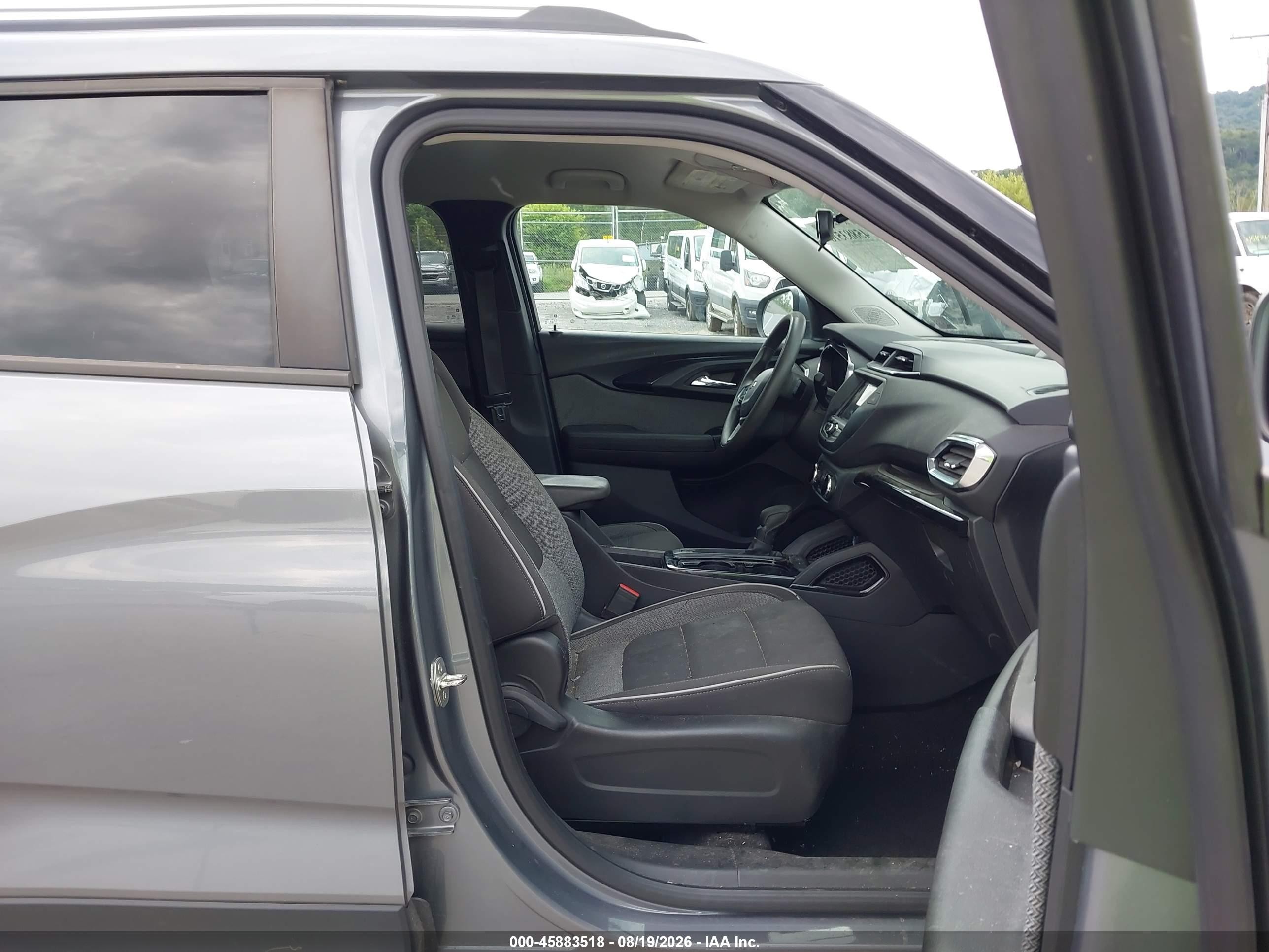 2021 Chevrolet Trailblazer Fwd Lt Gray vin: KL79MPS2XMB130538