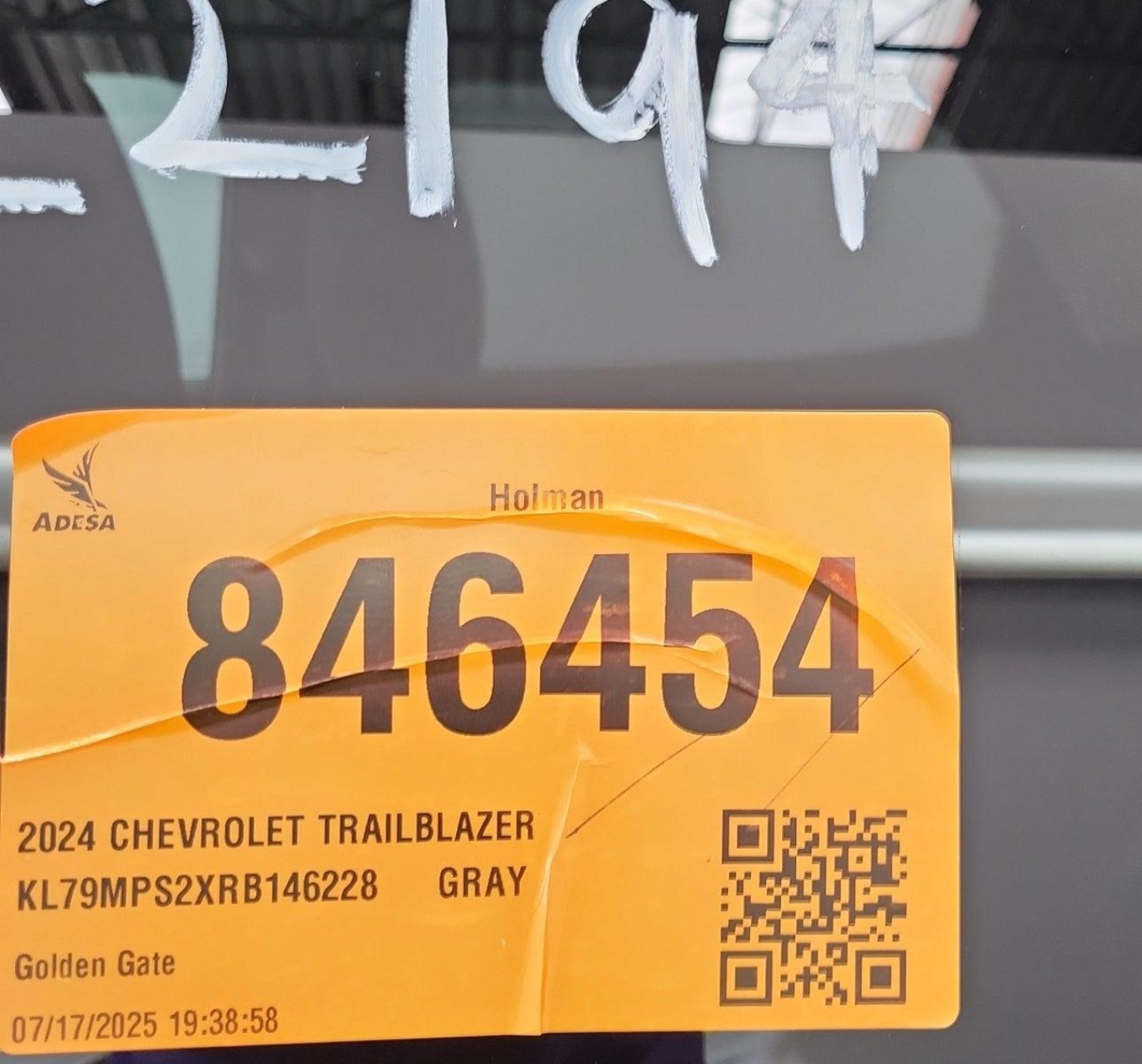 2024 Chevrolet Trailblazer Fwd Lt vin: KL79MPS2XRB146228