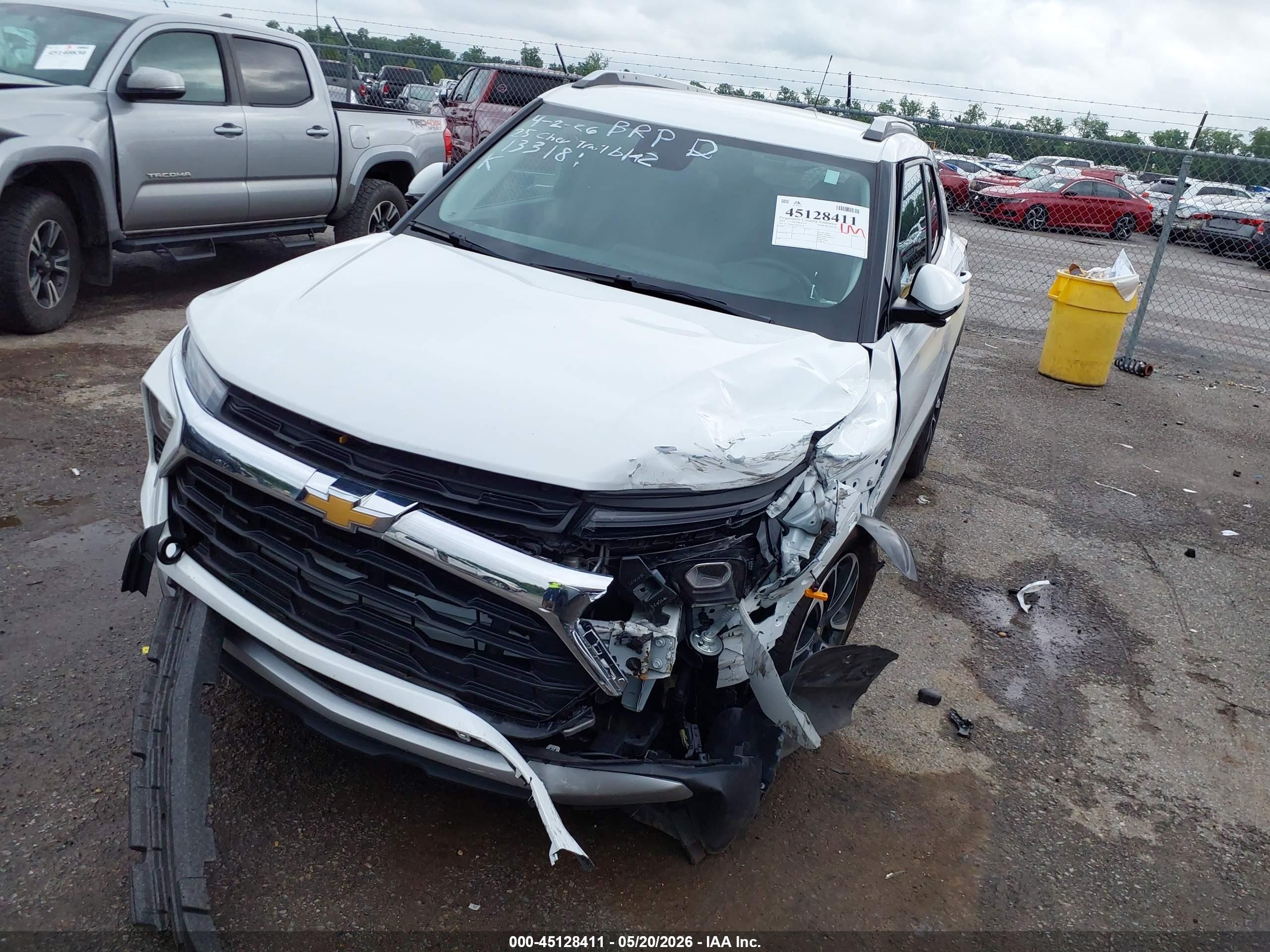 2025 Chevrolet Trailblazer Fwd Lt White vin: KL79MPSL2SB133181