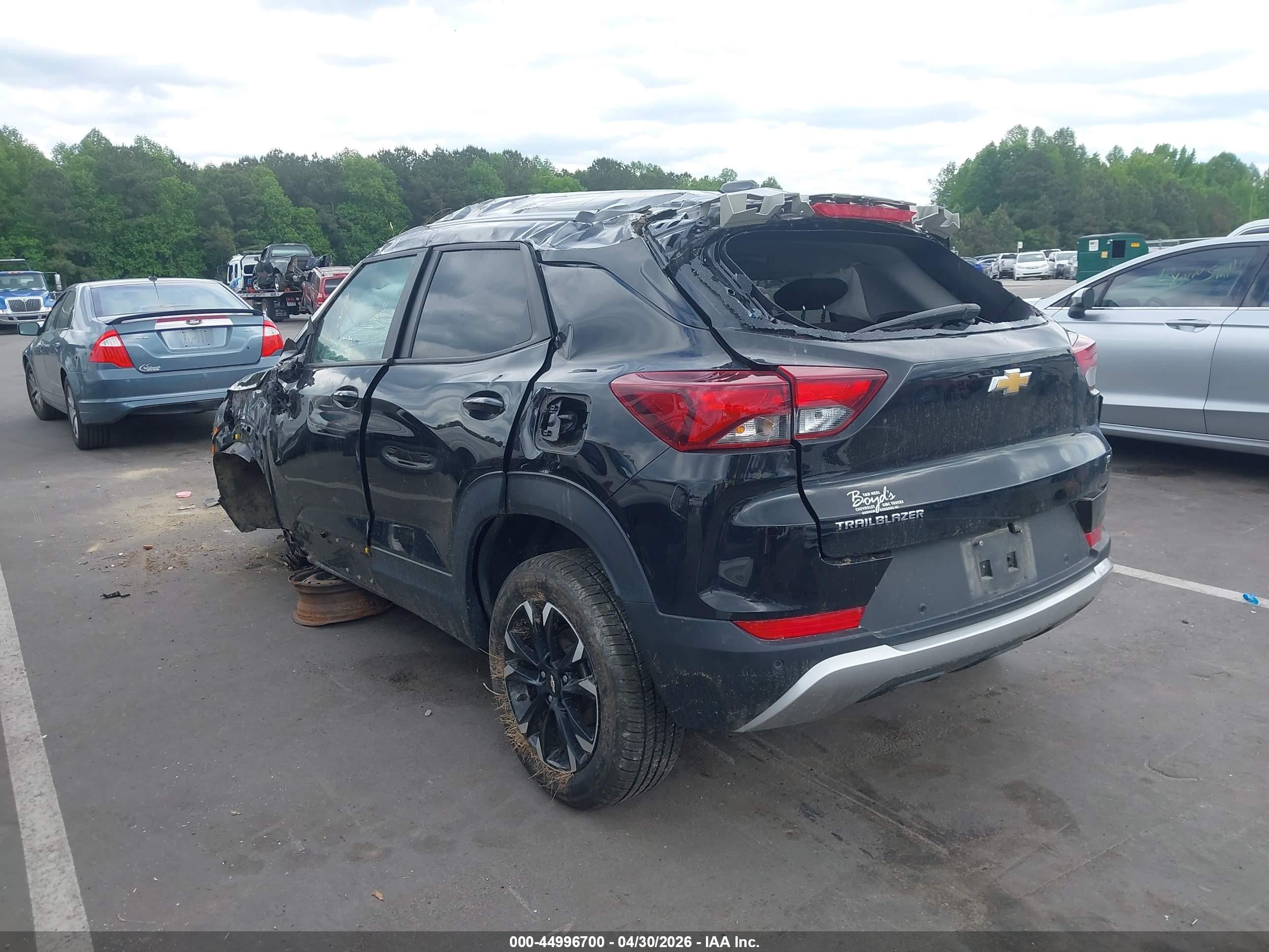 2023 Chevrolet Trailblazer Fwd Lt Black vin: KL79MPSL4PB071693