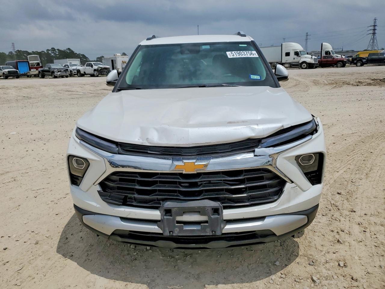 2024 Chevrolet Trailblazer Lt White vin: KL79MPSL5RB104770