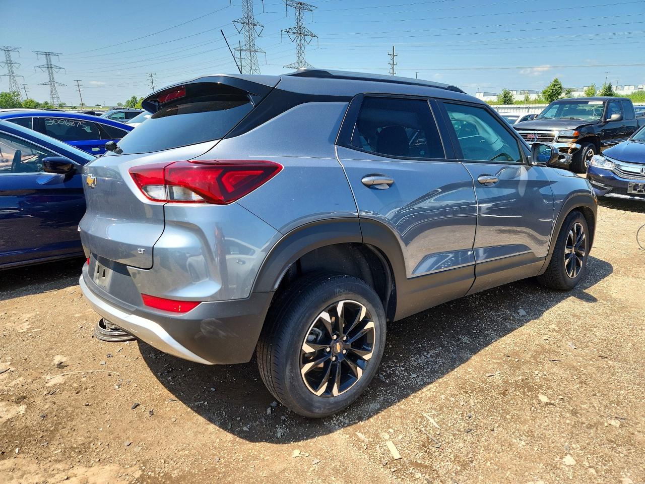 2022 Chevrolet Trailblazer Lt Gray vin: KL79MPSL6NB051443