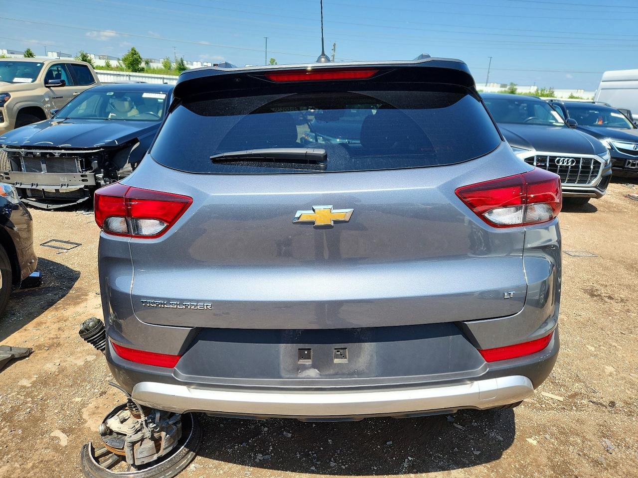 2022 Chevrolet Trailblazer Lt Gray vin: KL79MPSL6NB051443