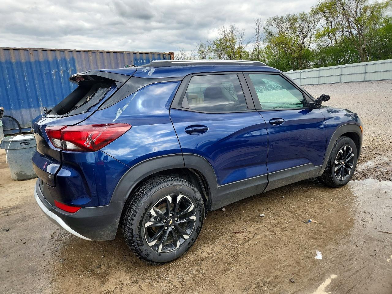 2022 Chevrolet Trailblazer Lt Blue vin: KL79MPSL6NB051474
