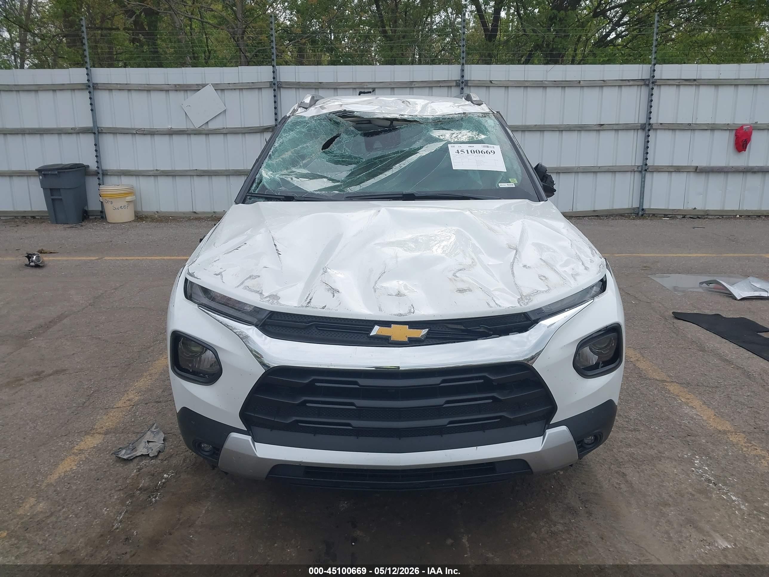 2023 Chevrolet Trailblazer Fwd Lt White vin: KL79MPSL6PB092058