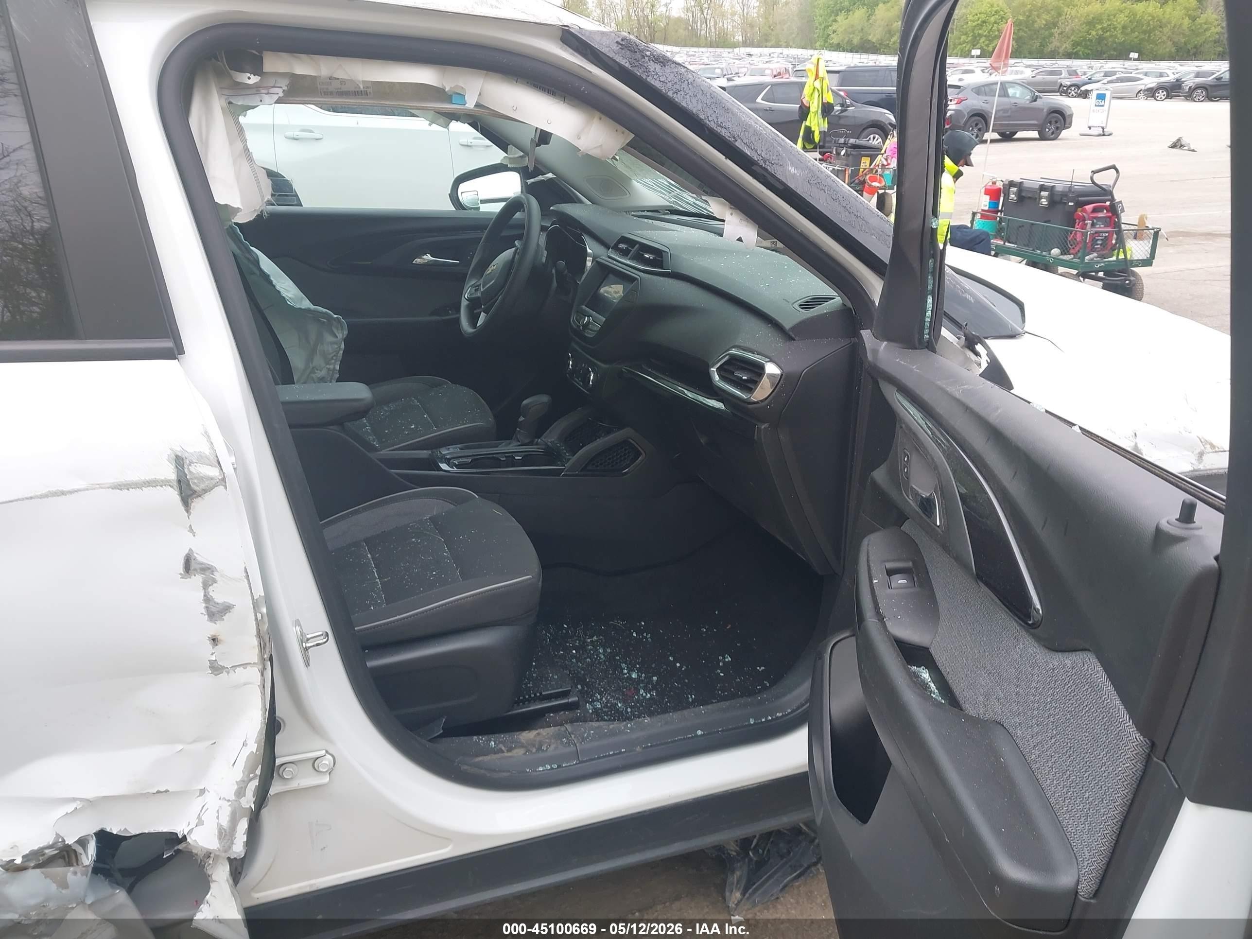 2023 Chevrolet Trailblazer Fwd Lt White vin: KL79MPSL6PB092058