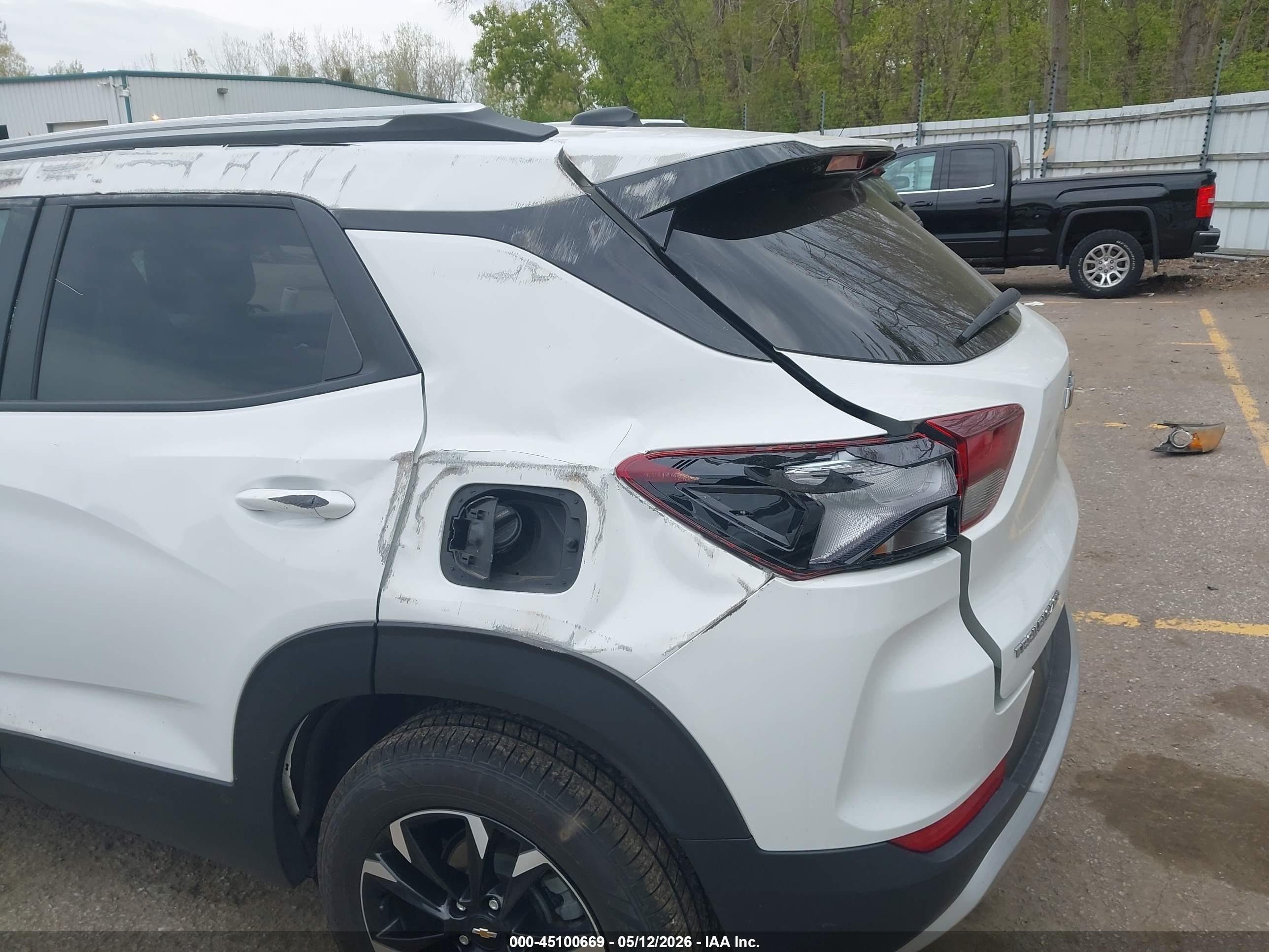 2023 Chevrolet Trailblazer Fwd Lt White vin: KL79MPSL6PB092058