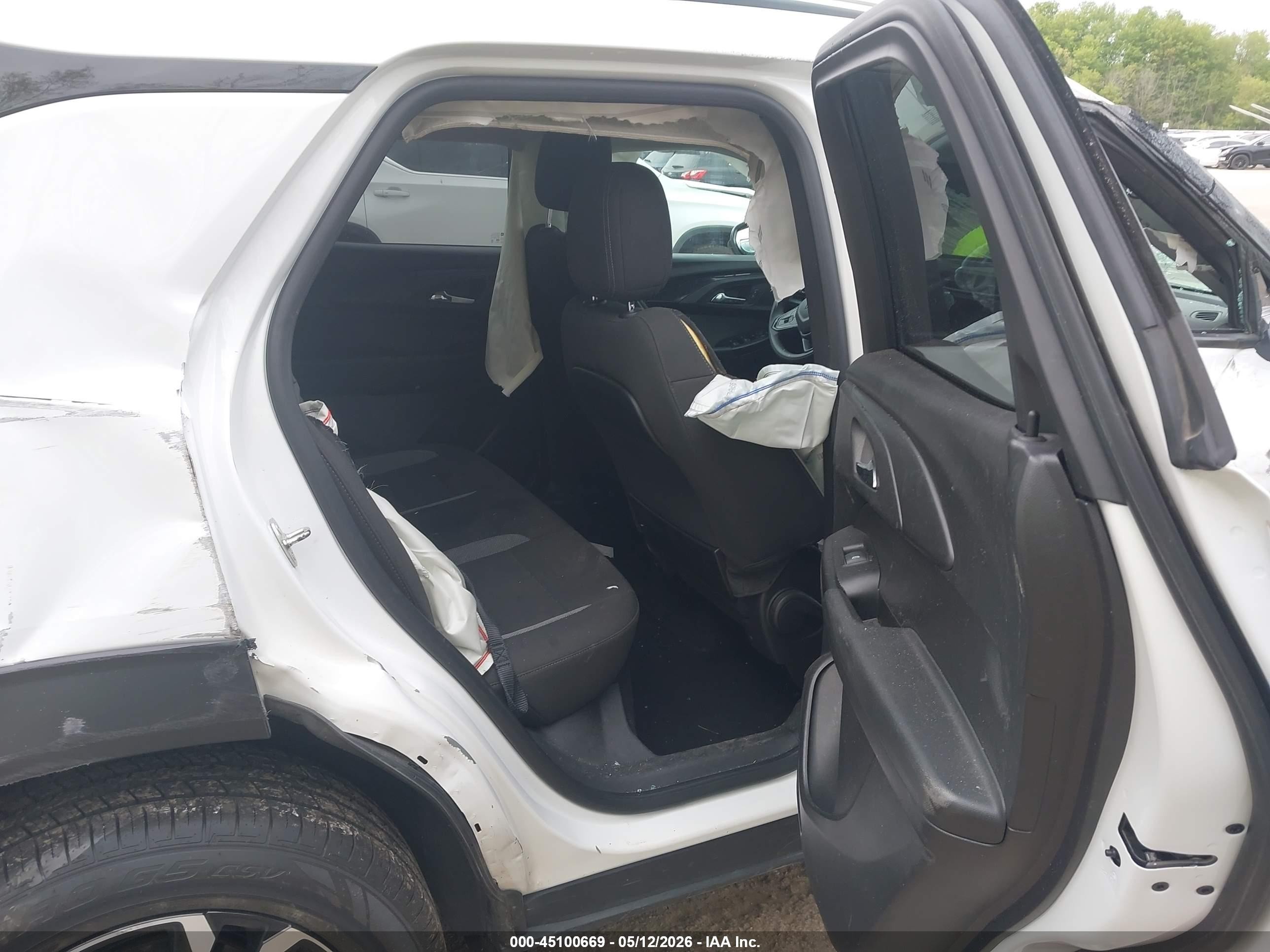 2023 Chevrolet Trailblazer Fwd Lt White vin: KL79MPSL6PB092058