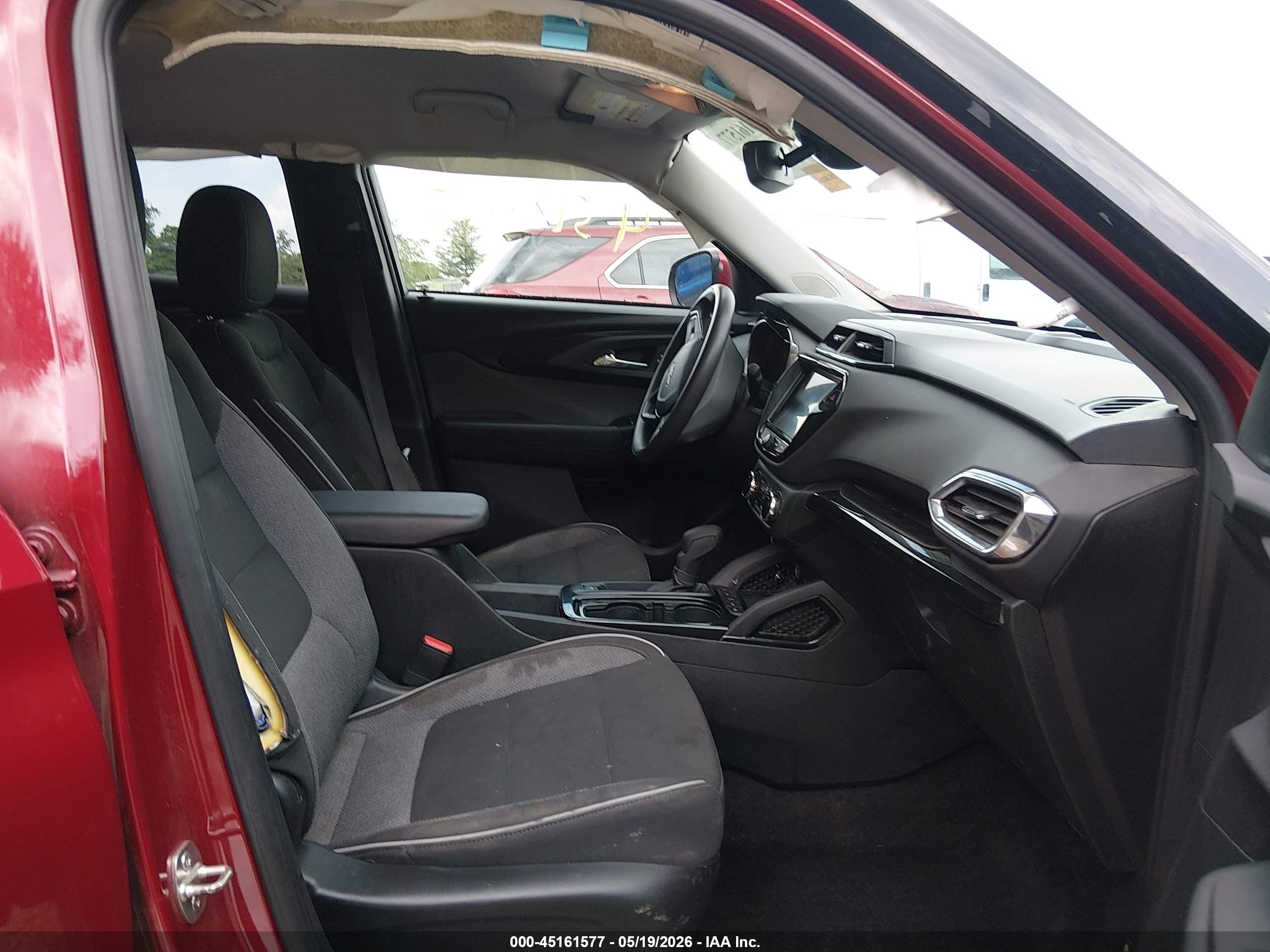 2021 Chevrolet Trailblazer Fwd Lt Red vin: KL79MPSL8MB034934