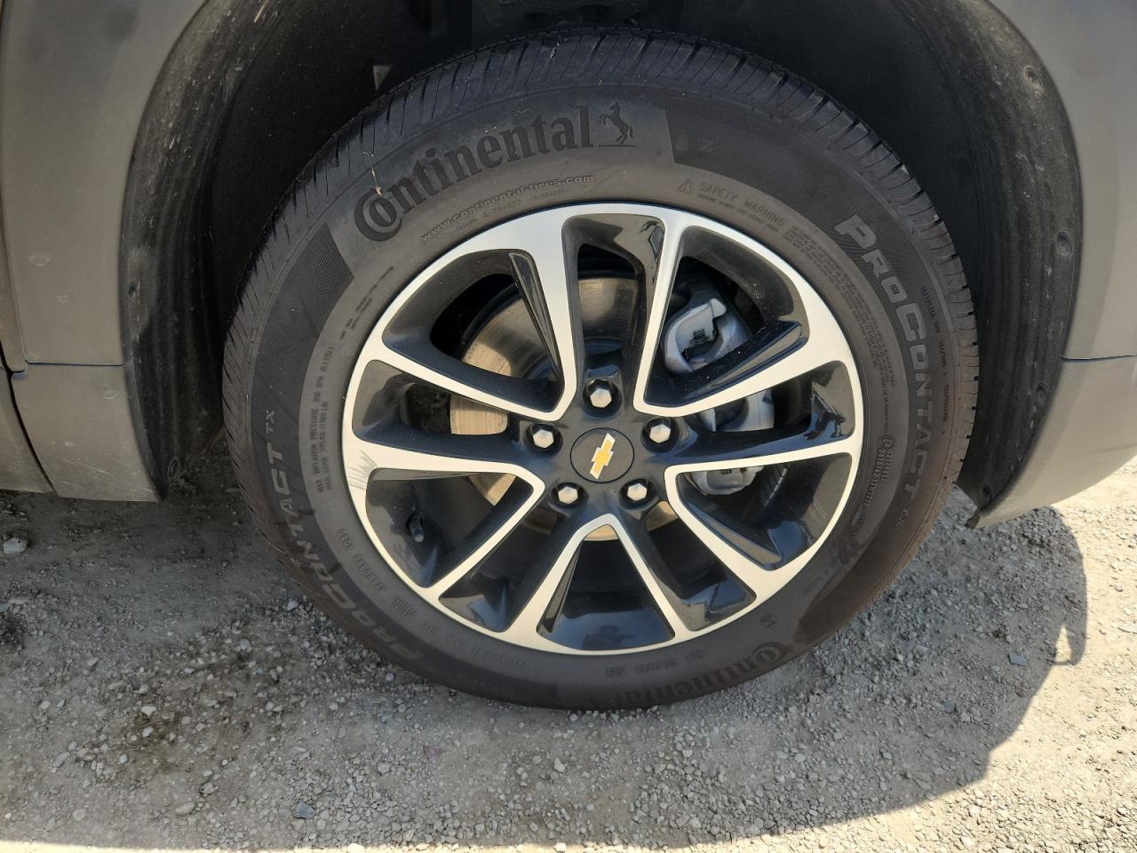 2026 Chevrolet Trailblazer Lt Black vin: KL79MPSL8TB131193 Damage: Right Front Tire, Worn, Replacement Required