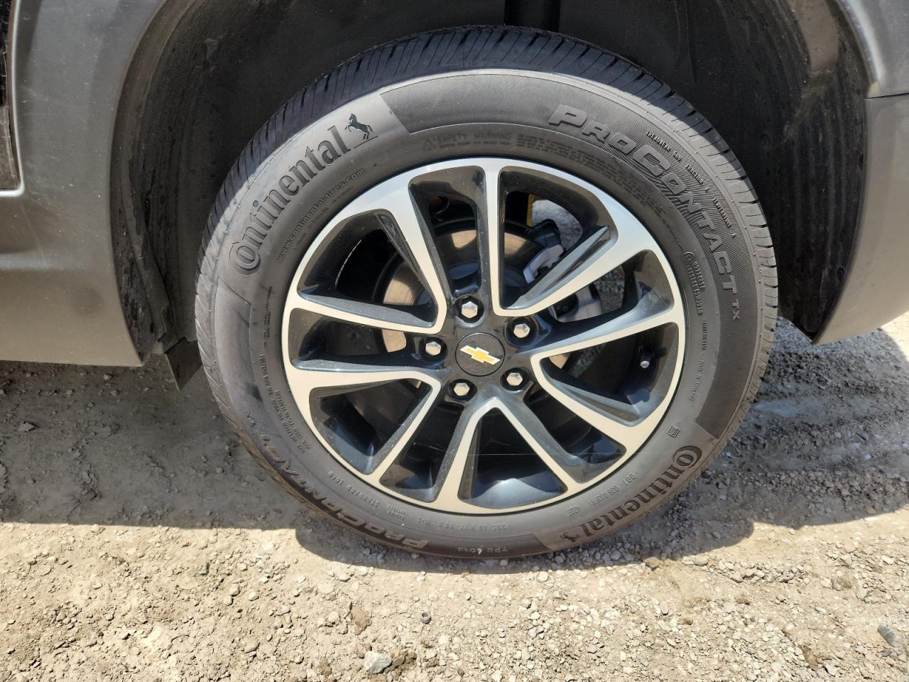 2026 Chevrolet Trailblazer Lt Black vin: KL79MPSL8TB131193 Damage: Left Rear Tire, Worn, Replacement Required