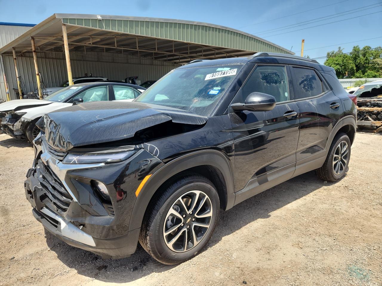 2026 Chevrolet Trailblazer Lt Black vin: KL79MPSL8TB131193 Damage: Left Front Fender, Dent(S) W/ Paint Dmg, 3 To 4 Inches