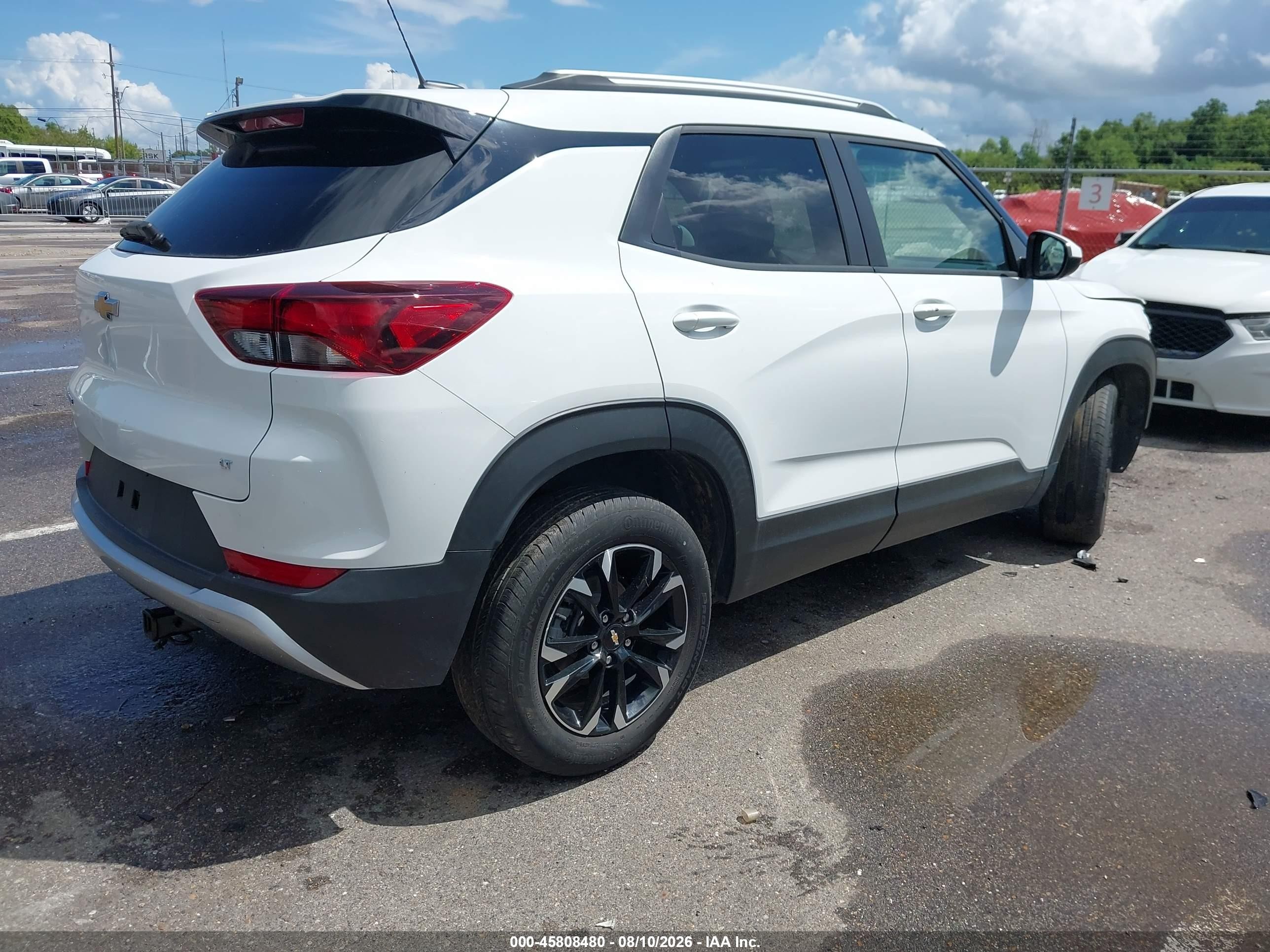 2023 Chevrolet Trailblazer Fwd Lt White vin: KL79MPSL9PB138837