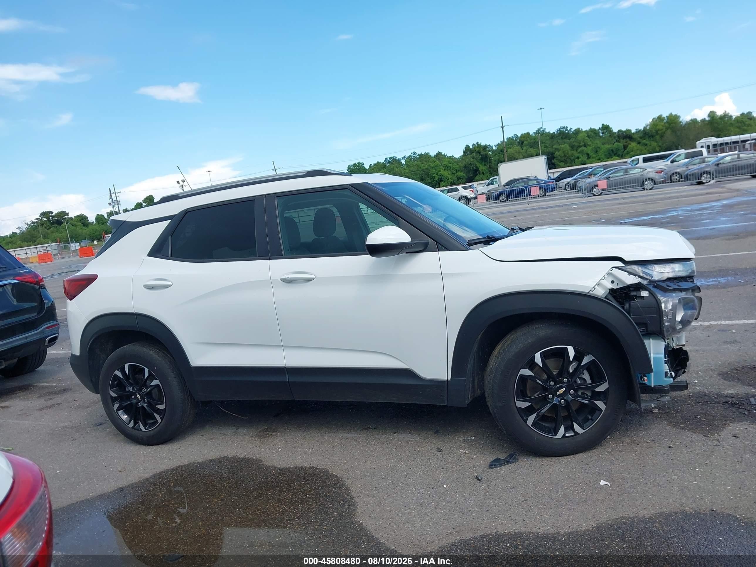 2023 Chevrolet Trailblazer Fwd Lt White vin: KL79MPSL9PB138837