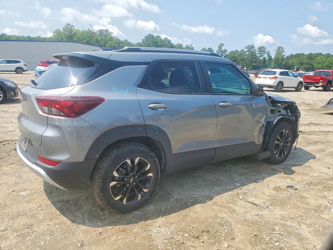 2023 Chevrolet Trailblazer Lt Серый vin: KL79MPSLXPB207759