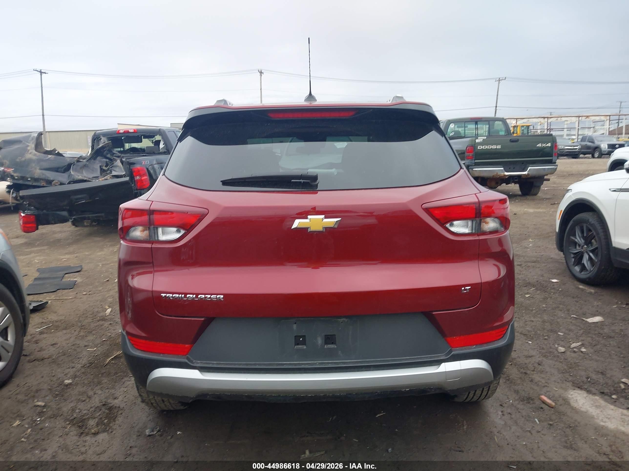2025 Chevrolet Trailblazer Fwd Lt Red vin: KL79MPSP0SB032708
