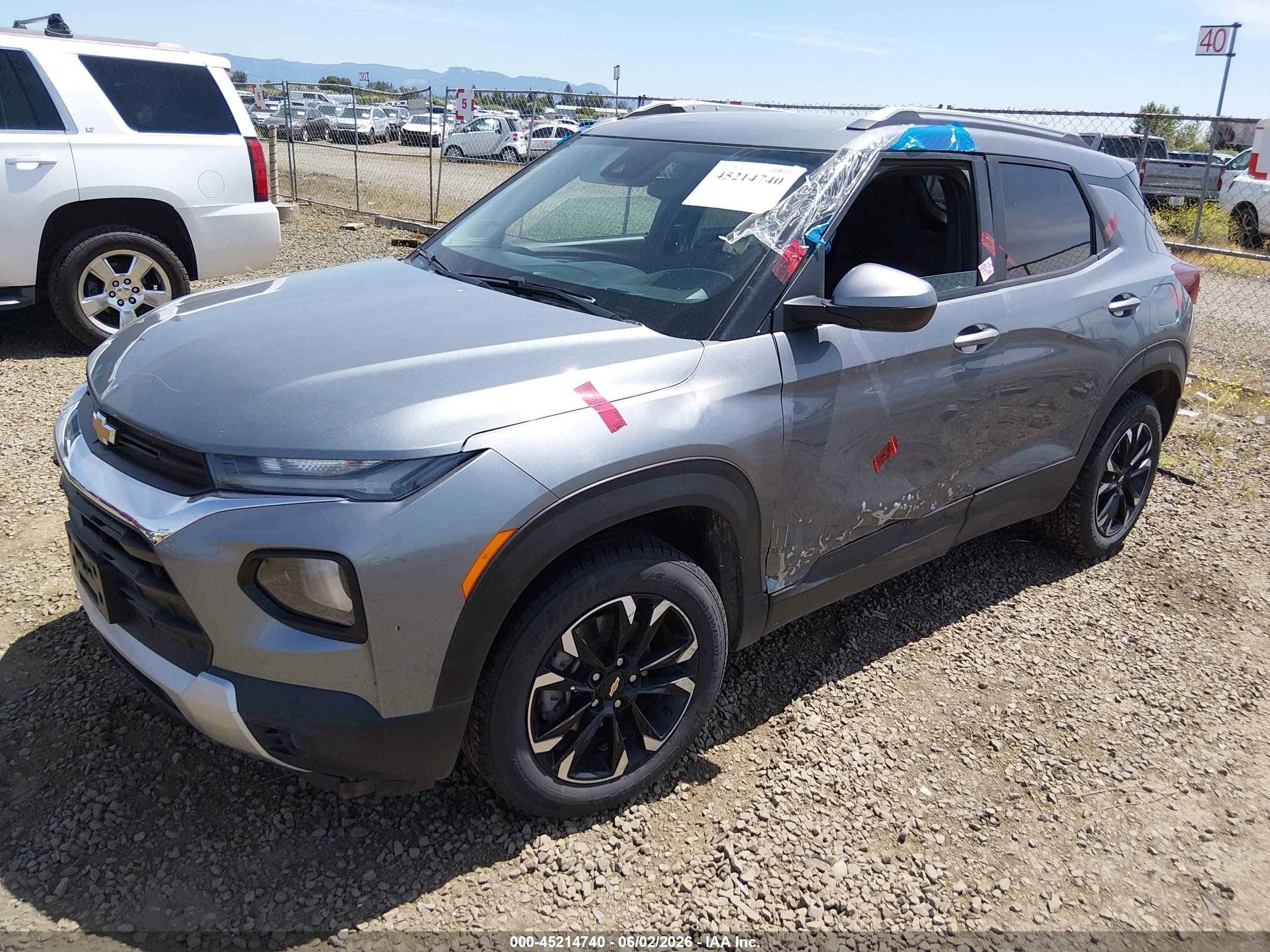 2021 Chevrolet Trailblazer Awd Lt Gray vin: KL79MRSL0MB165075