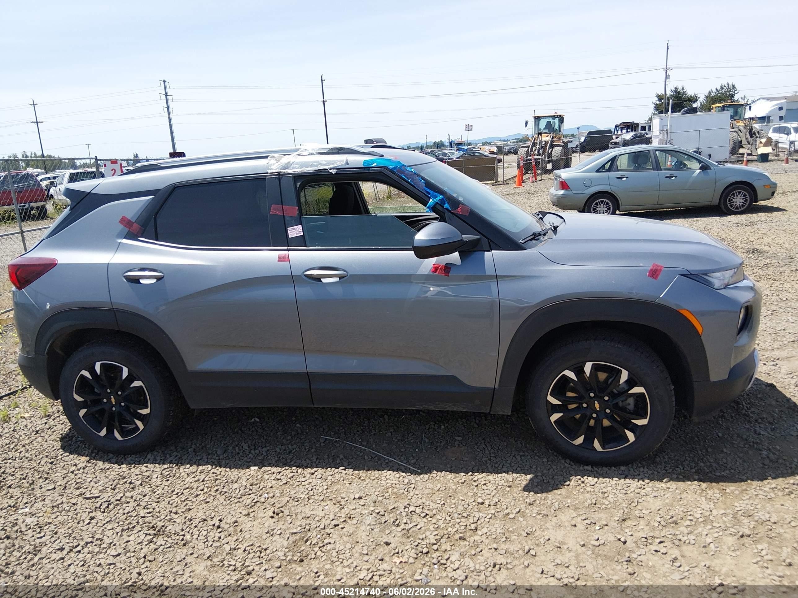 2021 Chevrolet Trailblazer Awd Lt Gray vin: KL79MRSL0MB165075