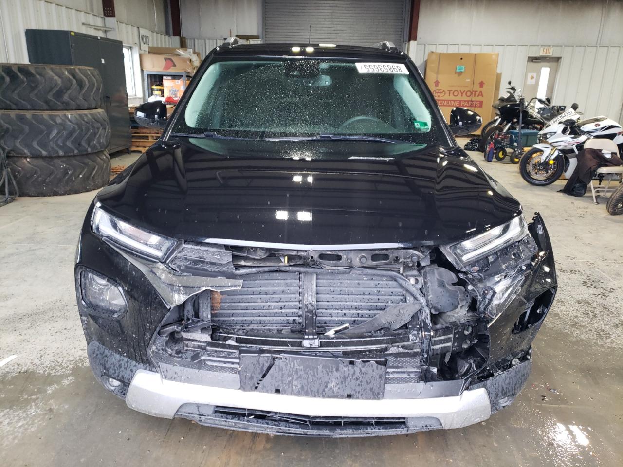 2021 Chevrolet Trailblazer Lt Черный vin: KL79MRSL1MB055569