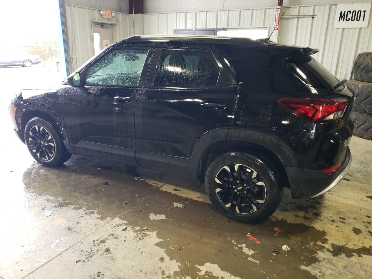 2021 Chevrolet Trailblazer Lt Черный vin: KL79MRSL1MB055569
