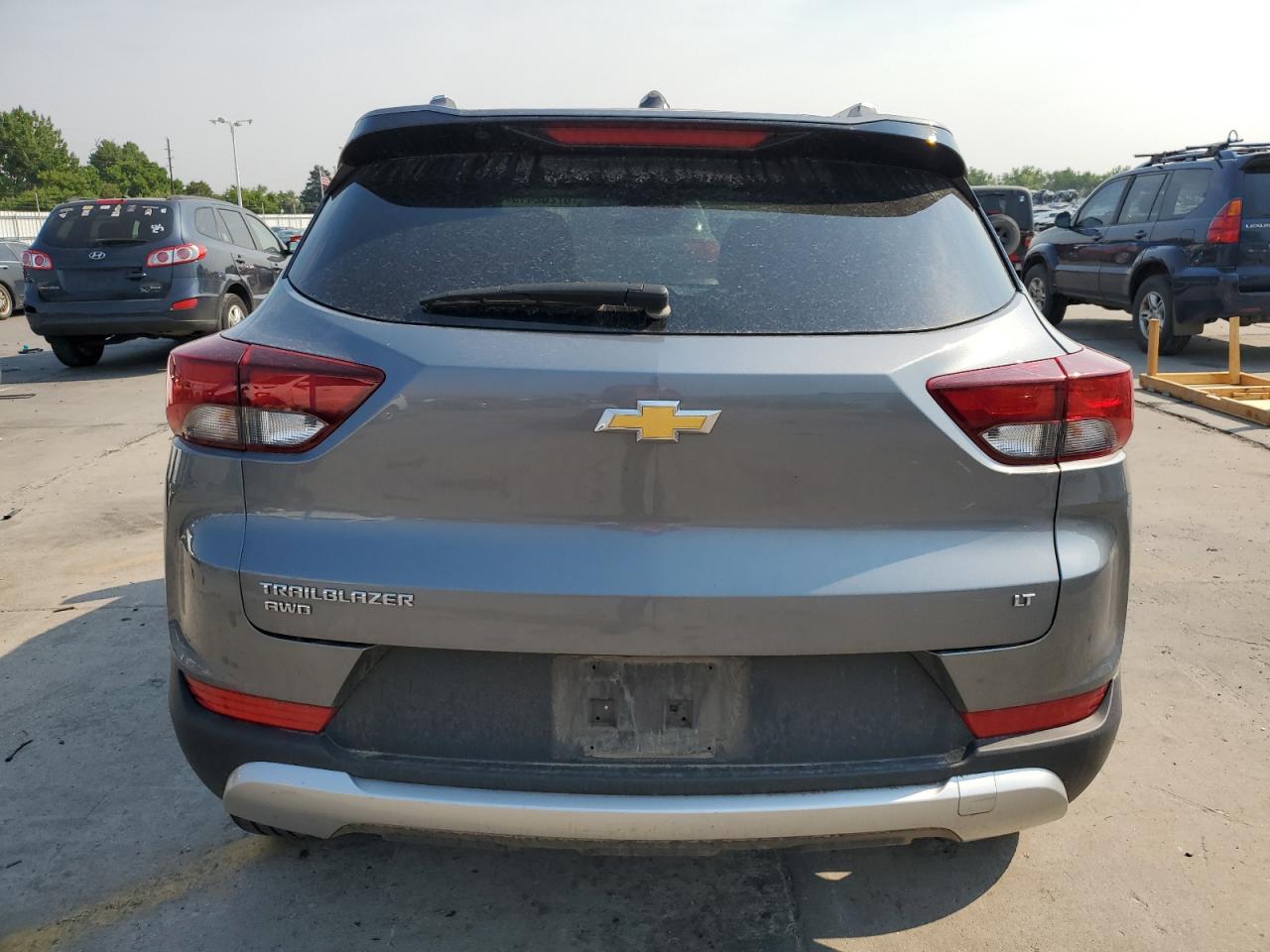 2022 Chevrolet Trailblazer Lt Gray vin: KL79MRSL2NB034117