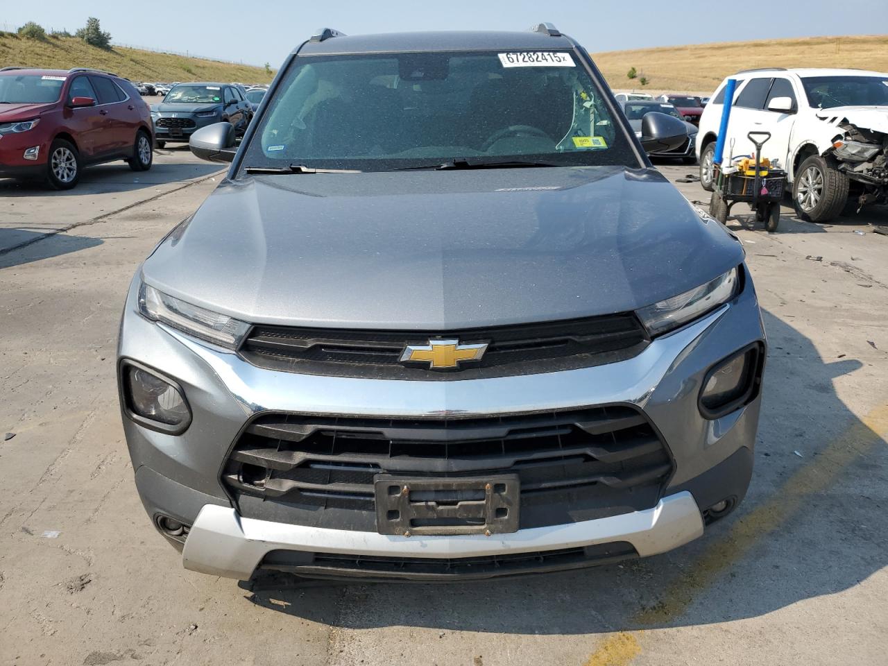 2022 Chevrolet Trailblazer Lt Gray vin: KL79MRSL2NB034117