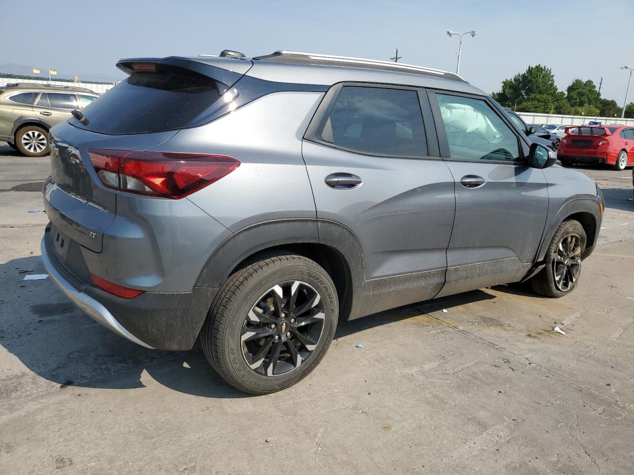 2022 Chevrolet Trailblazer Lt Gray vin: KL79MRSL2NB034117