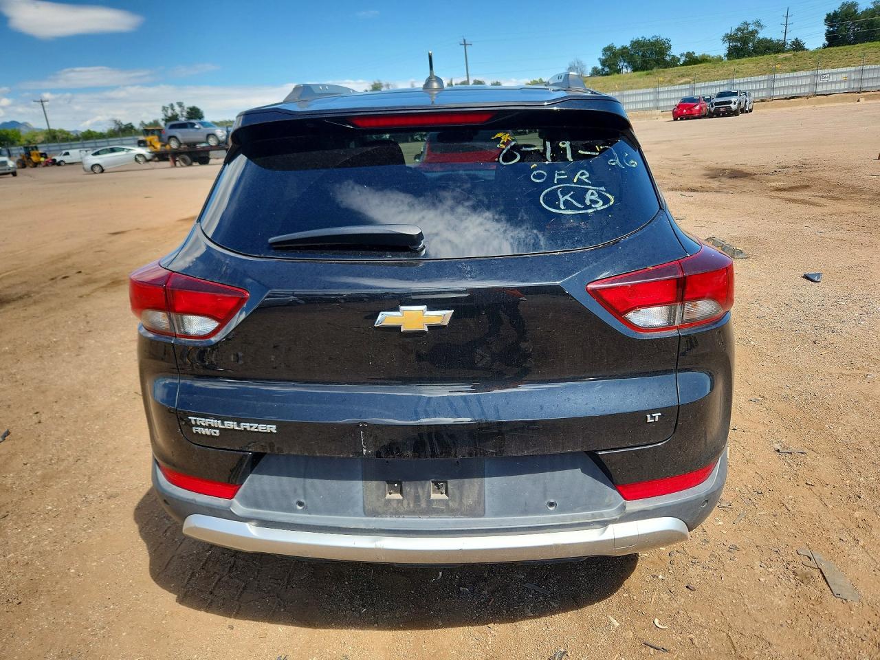 2021 Chevrolet Trailblazer Lt Black vin: KL79MRSL3MB123600