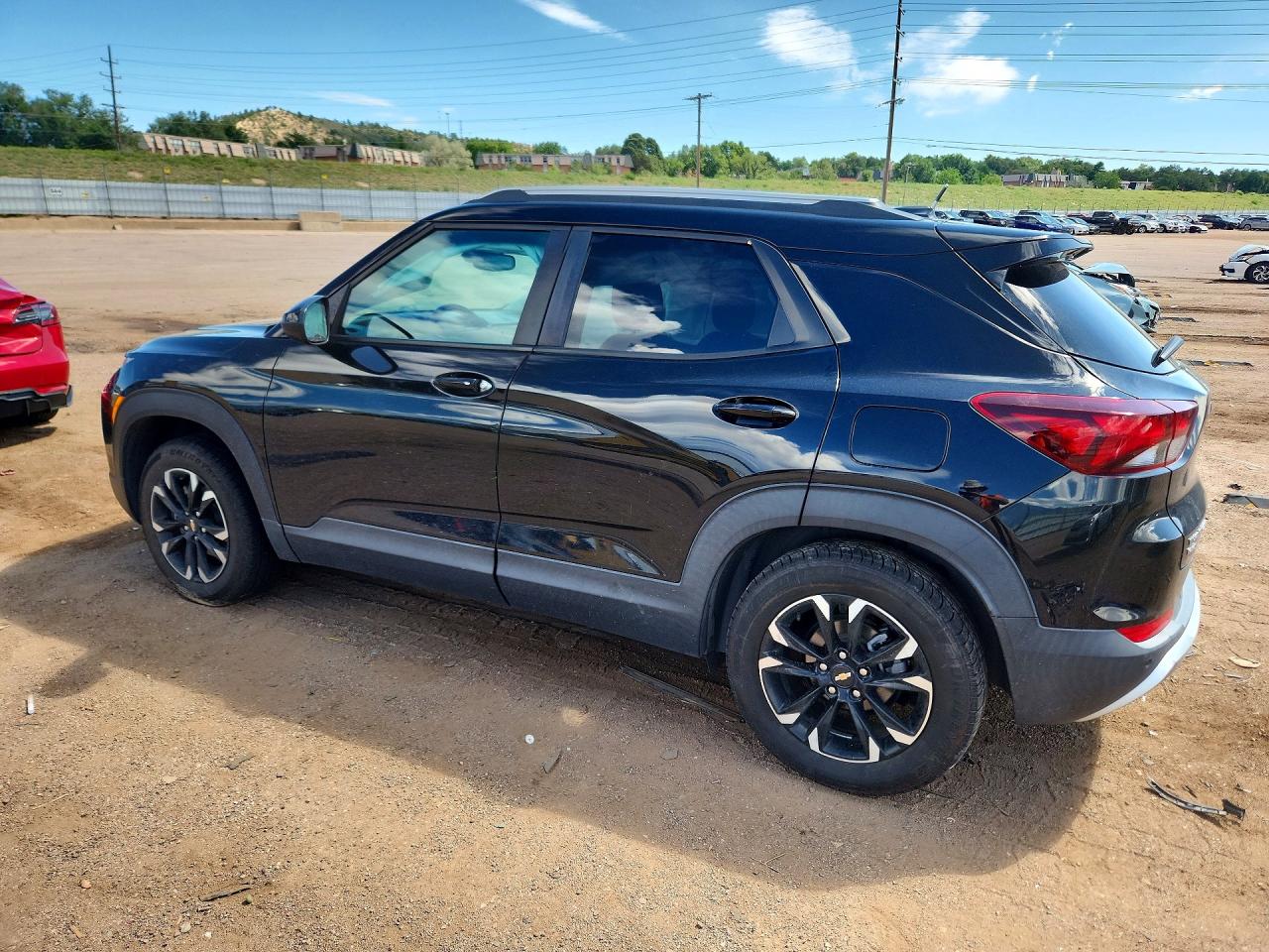 2021 Chevrolet Trailblazer Lt Black vin: KL79MRSL3MB123600