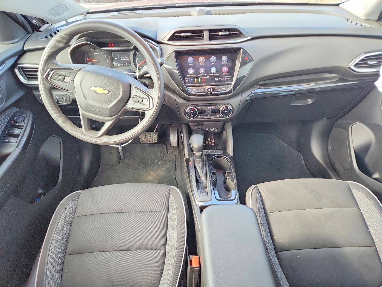 2021 Chevrolet Trailblazer Lt Black vin: KL79MRSL3MB123600