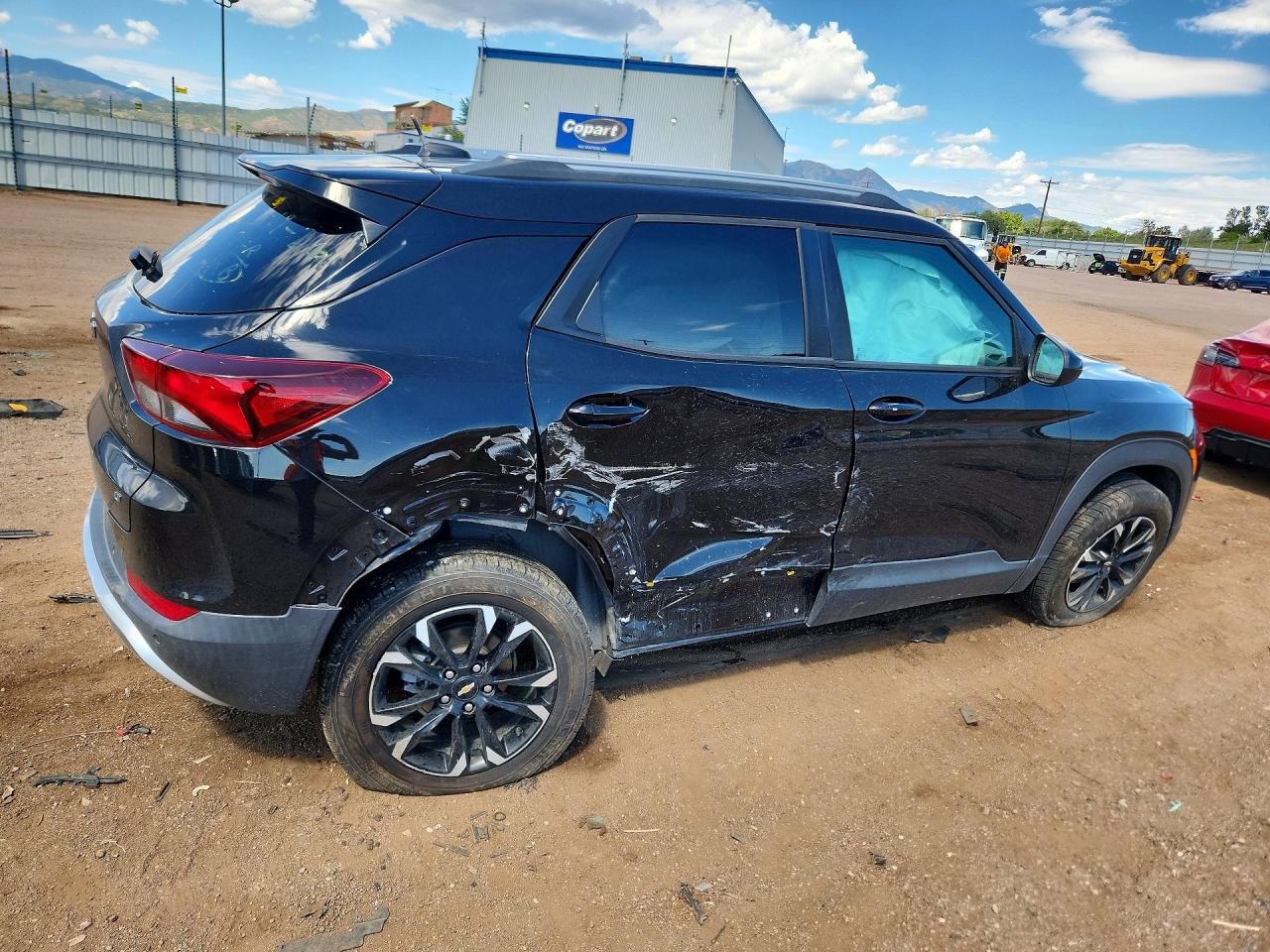 2021 Chevrolet Trailblazer Lt Black vin: KL79MRSL3MB123600