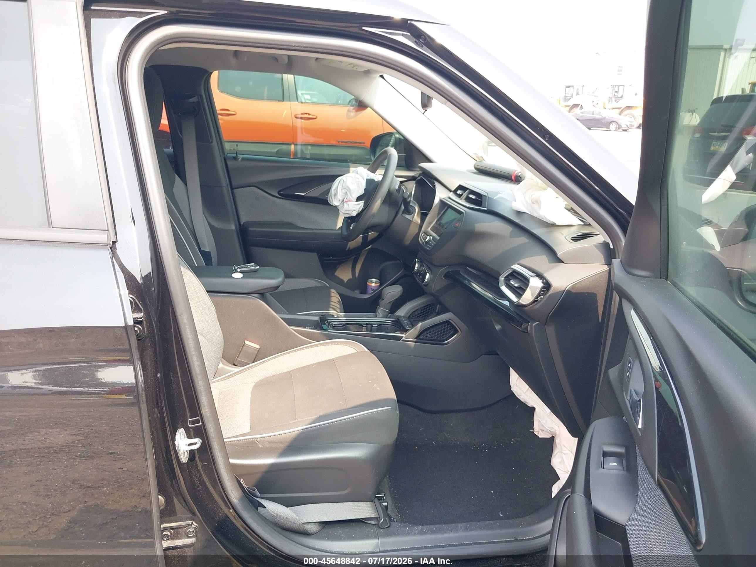 2022 Chevrolet Trailblazer Awd Lt Black vin: KL79MRSL4NB030179