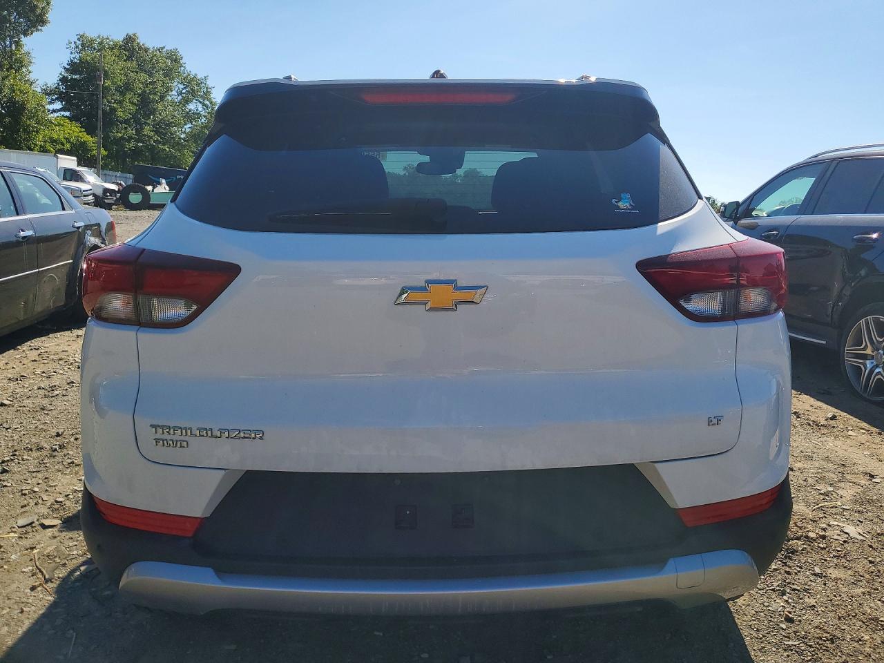 2022 Chevrolet Trailblazer Lt White vin: KL79MRSL4NB046303