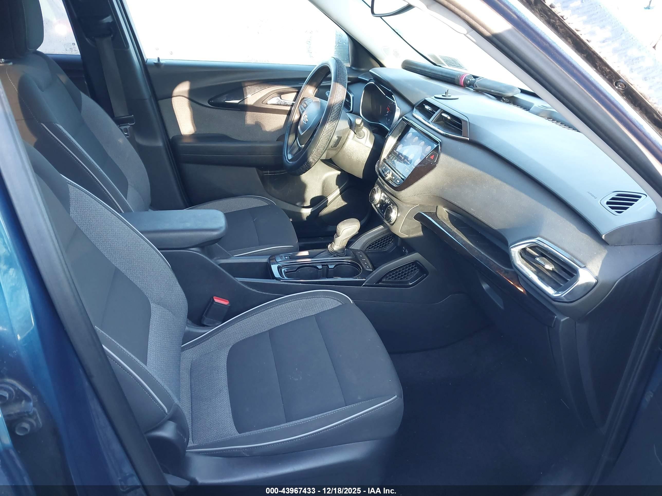 2021 Chevrolet Trailblazer Awd Lt Blue vin: KL79MRSL5MB009386