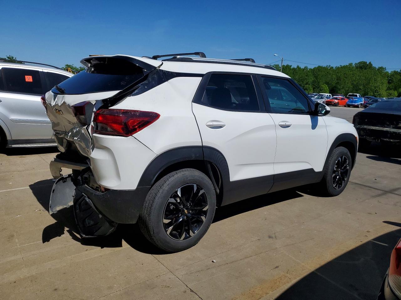 2023 Chevrolet Trailblazer Lt White vin: KL79MRSL5PB001891