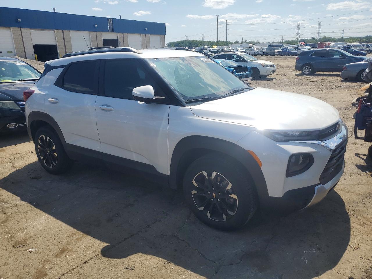 2021 Chevrolet Trailblazer Lt White vin: KL79MRSL6MB176971