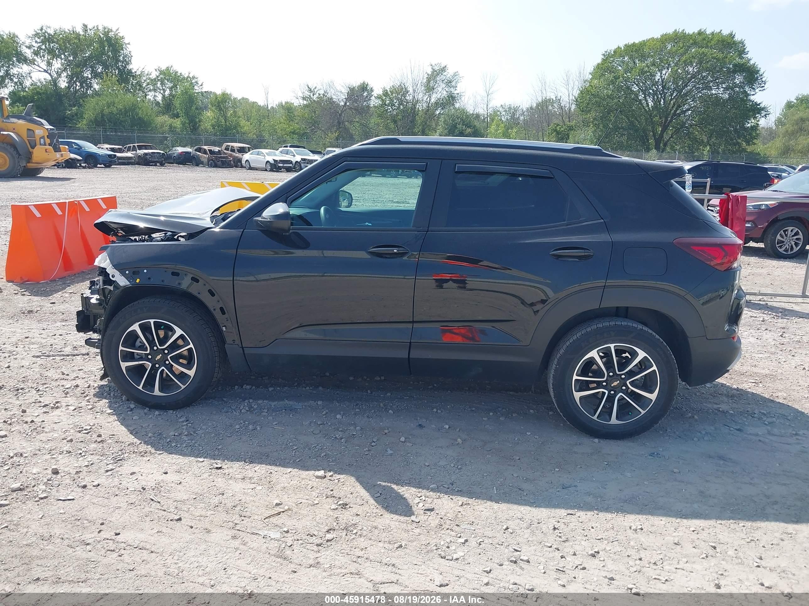2025 Chevrolet Trailblazer Awd Lt Черный vin: KL79MRSL6SB121885