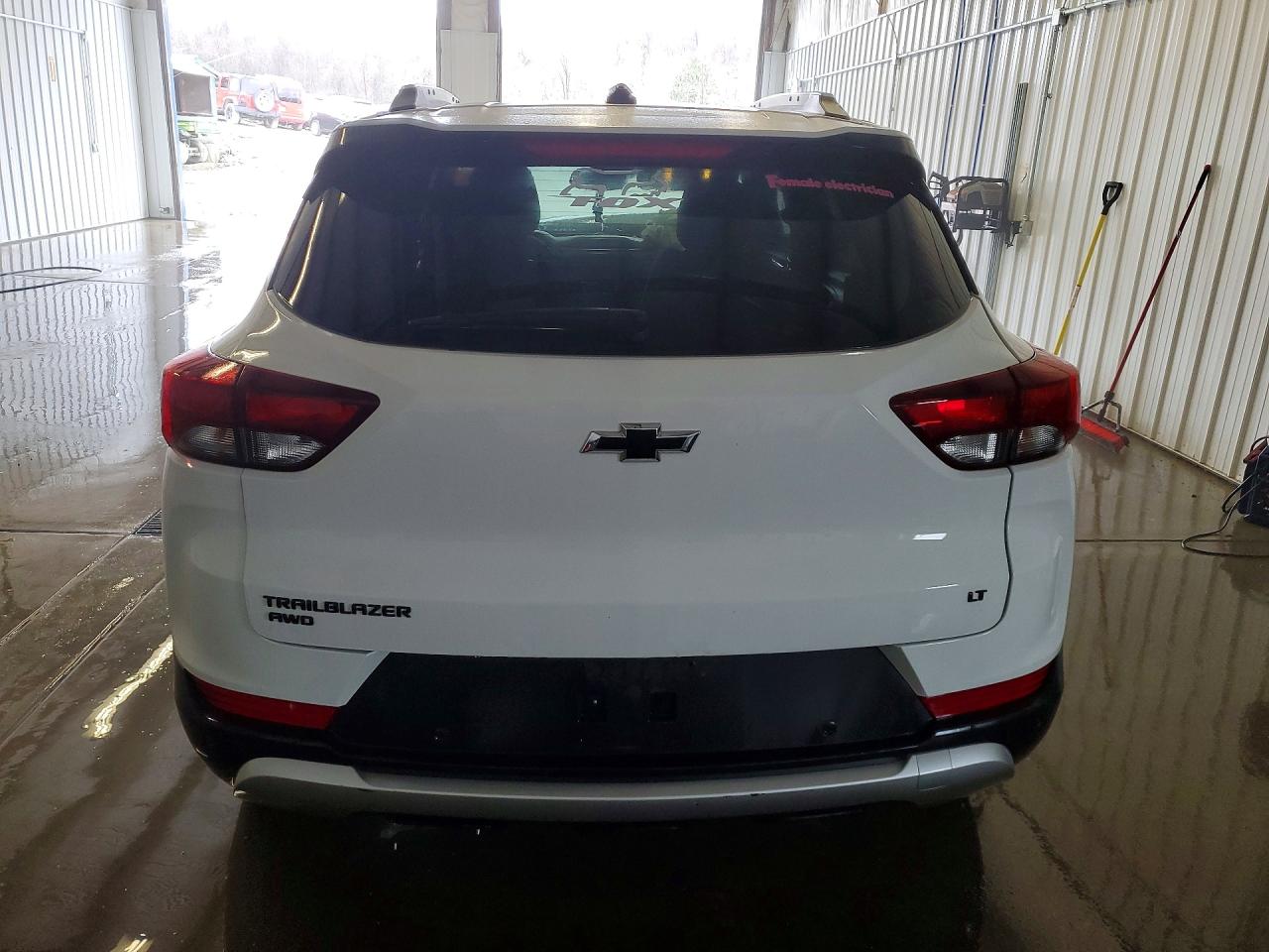 2022 Chevrolet Trailblazer Lt White vin: KL79MRSL7NB020505